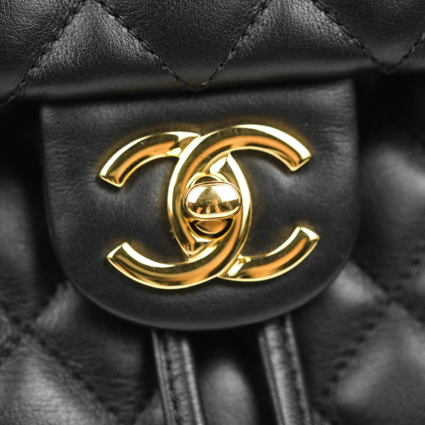 Chanel Quilted Small Urban Spirit Backpack Calfskin Black Gold Hardware
