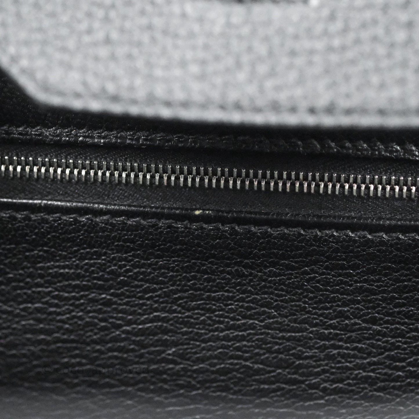 Hermès Retourne Birkin 35 Black Togo Palladium Hardware