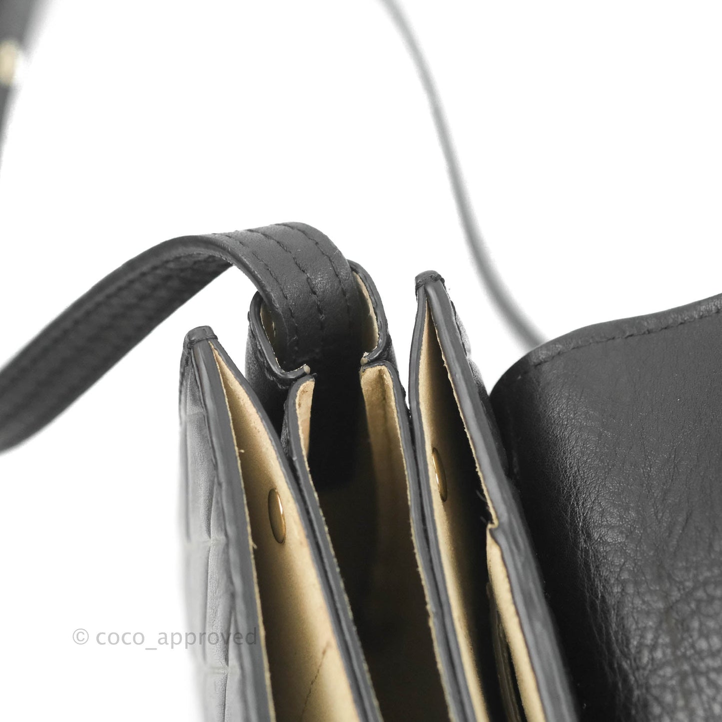 Chloe Small Faye Shoulder Bag Quilted Black Calfskin