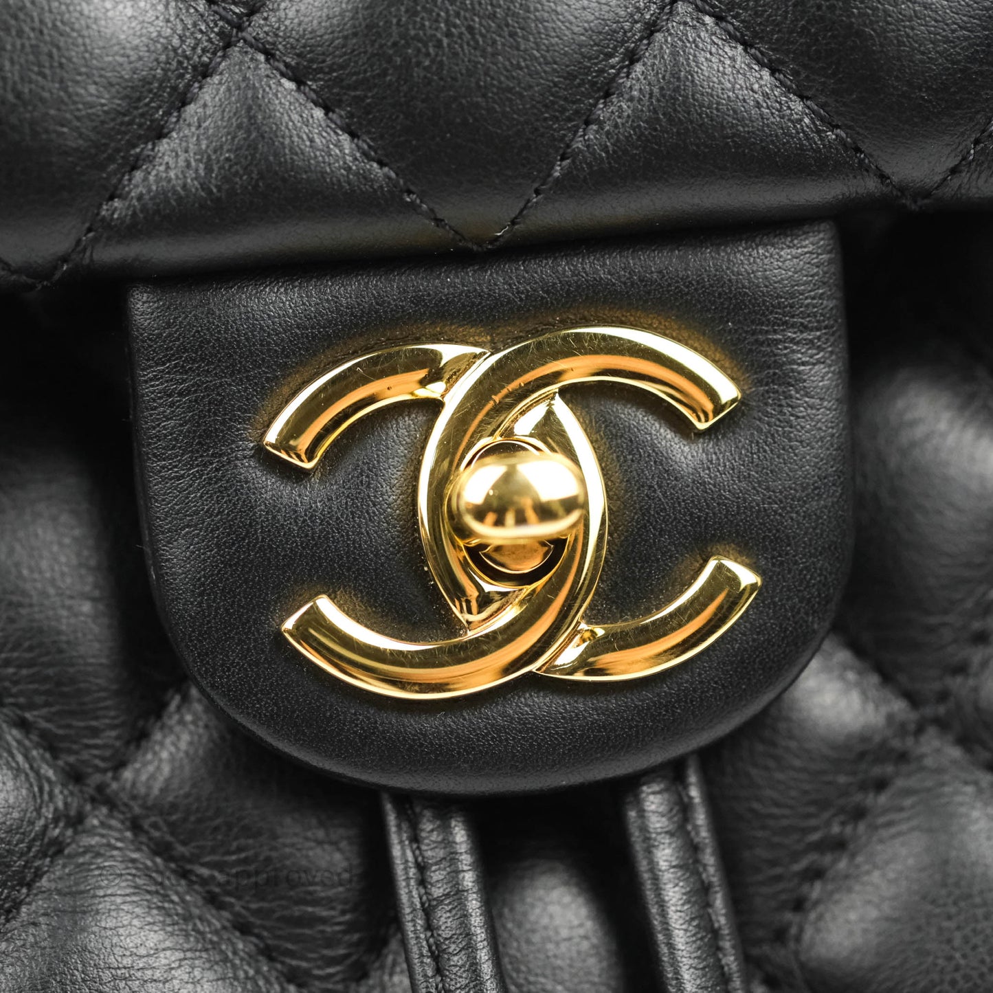Chanel Quilted Small Urban Spirit Backpack Calfskin Black Gold Hardware