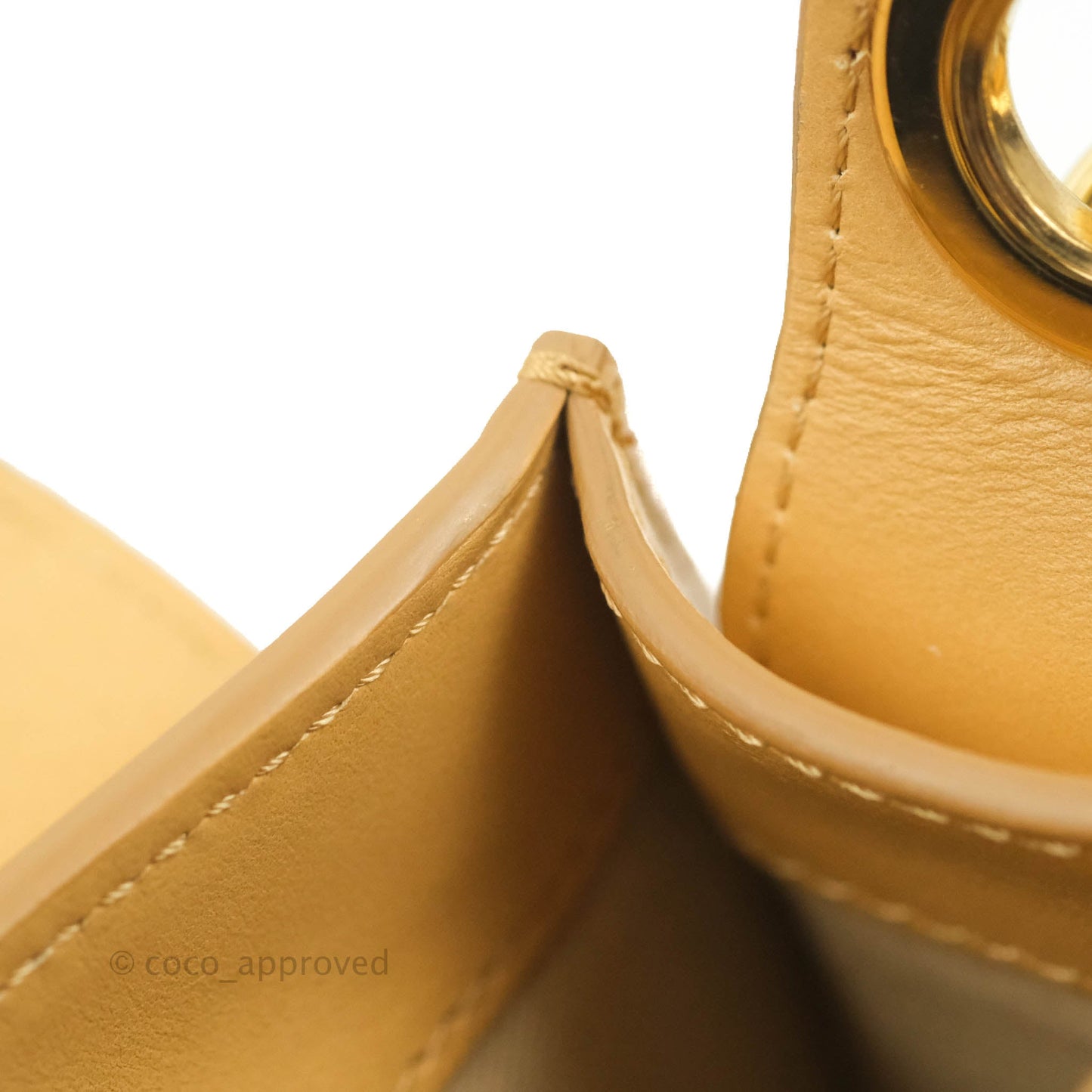 Chloé Small Tess Bag Beige Calfskin