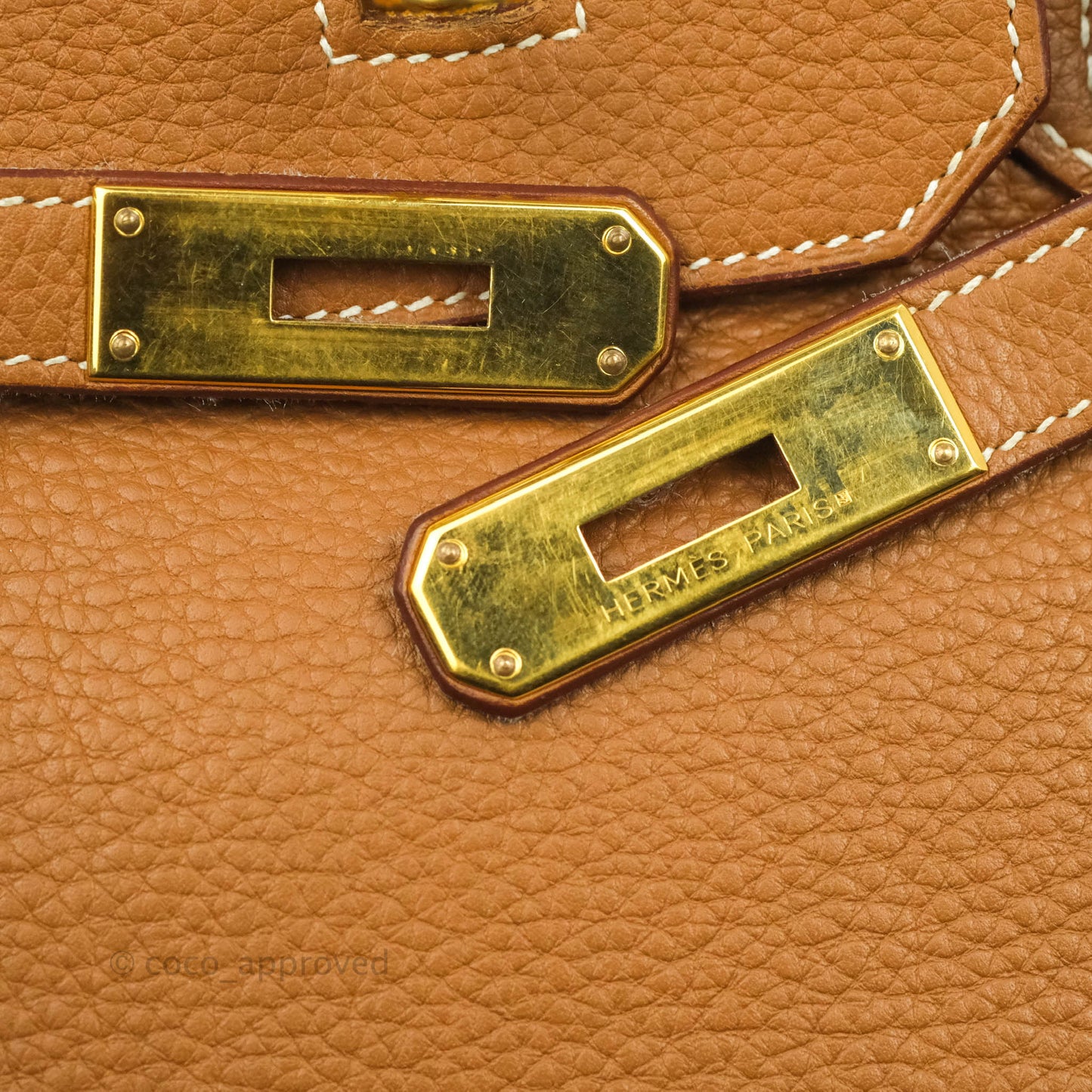Hermès Birkin 35 Gold Togo Gold Hardware