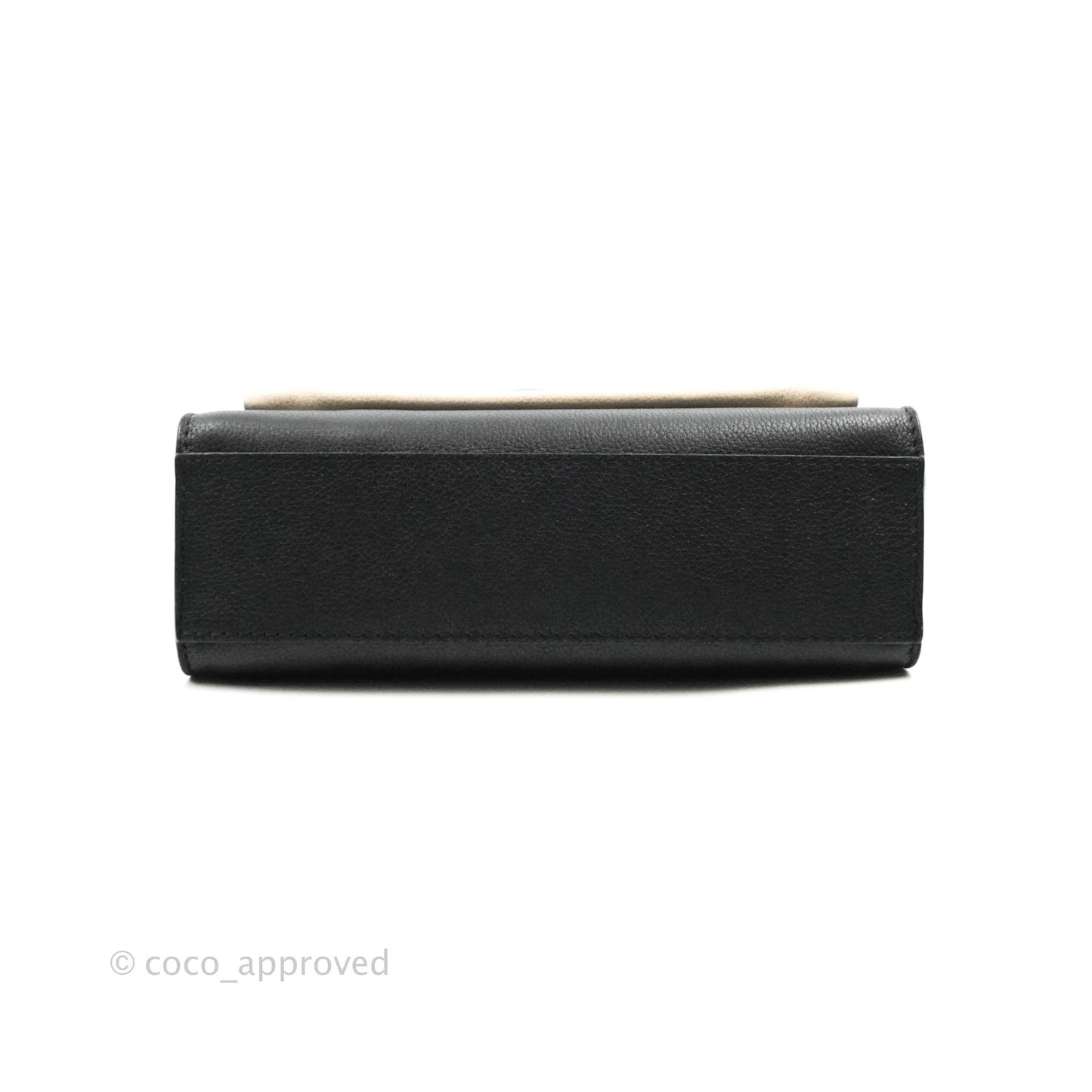 Louis Vuitton  My Lockme Chain Bag BB Black Brown Python Calfskin
