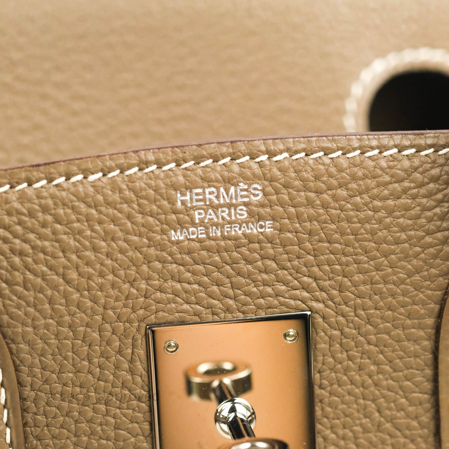 Hermès Birkin 30 Etoupe Togo Palladium Hardware