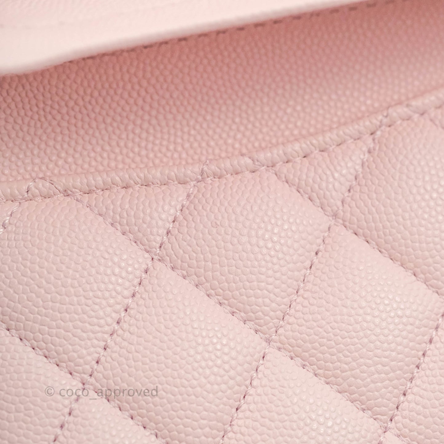 Chanel Classic Small S/M Flap Pink Caviar Gold Hardware 22S