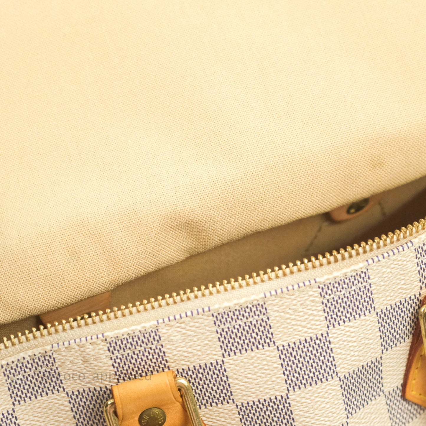 Louis Vuitton Canvas Speedy 25 Damier Azur