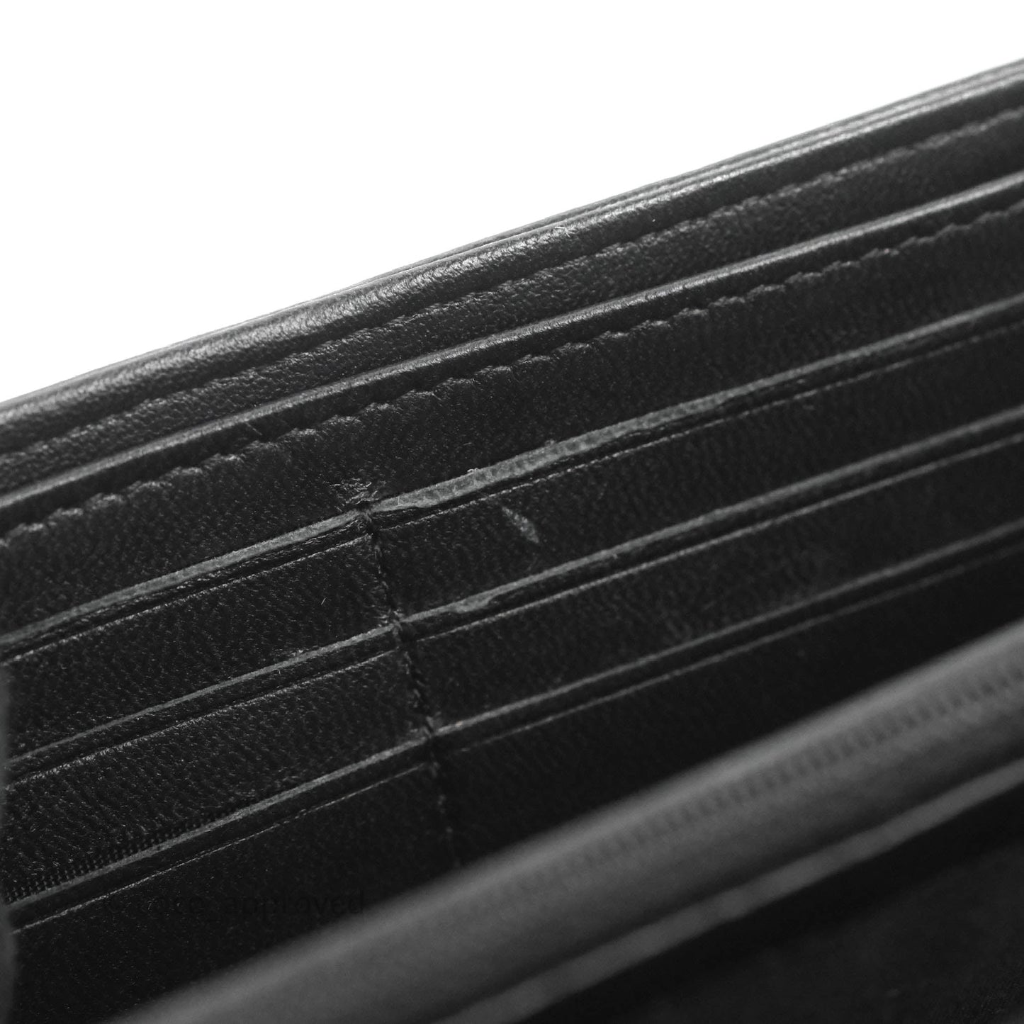 Chanel Quilted Boy Flap Long Wallet Black Lambskin Ruthentium Hardware