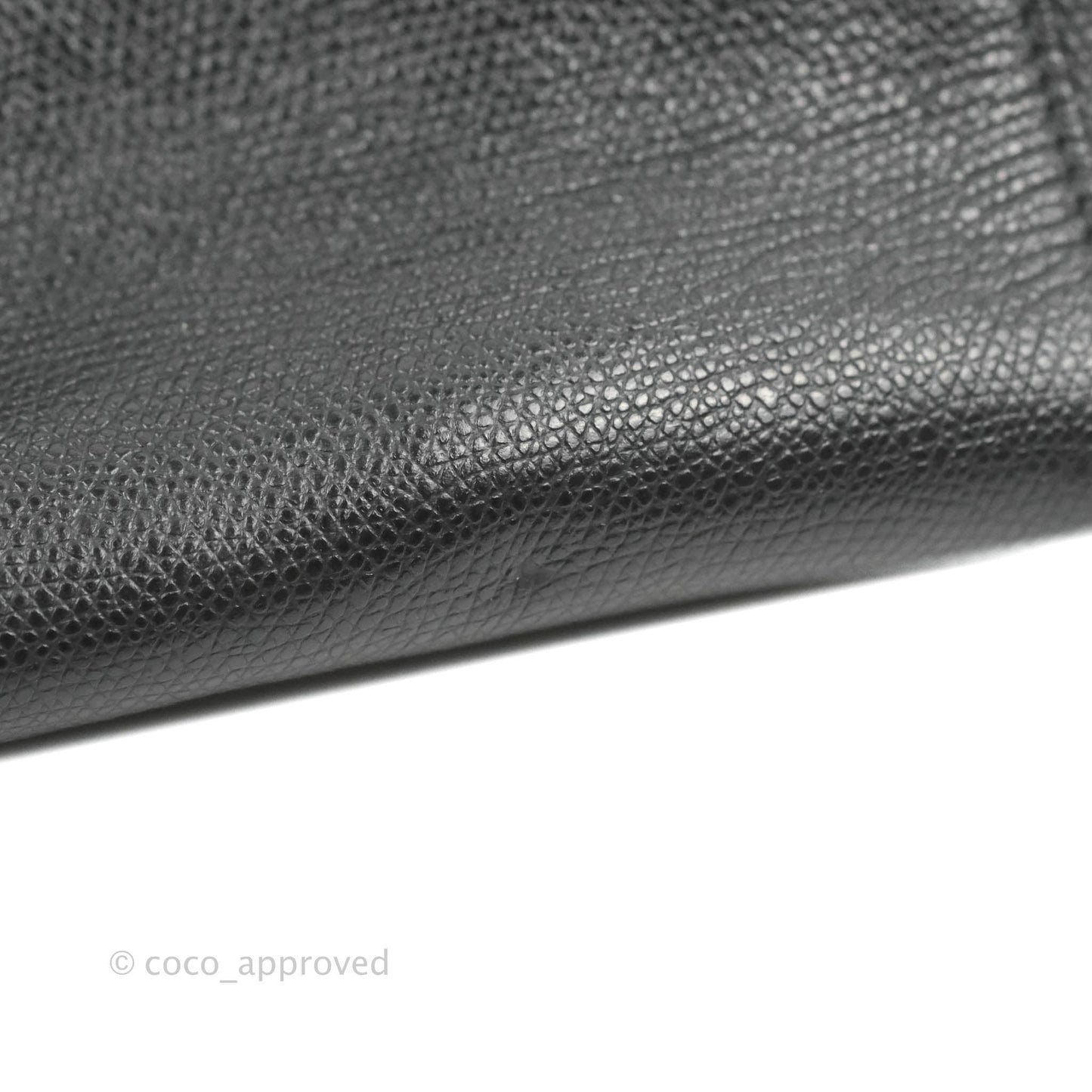 Celine Small Vertical Cabas Tote Grained Calfskin Black Silver Hardware