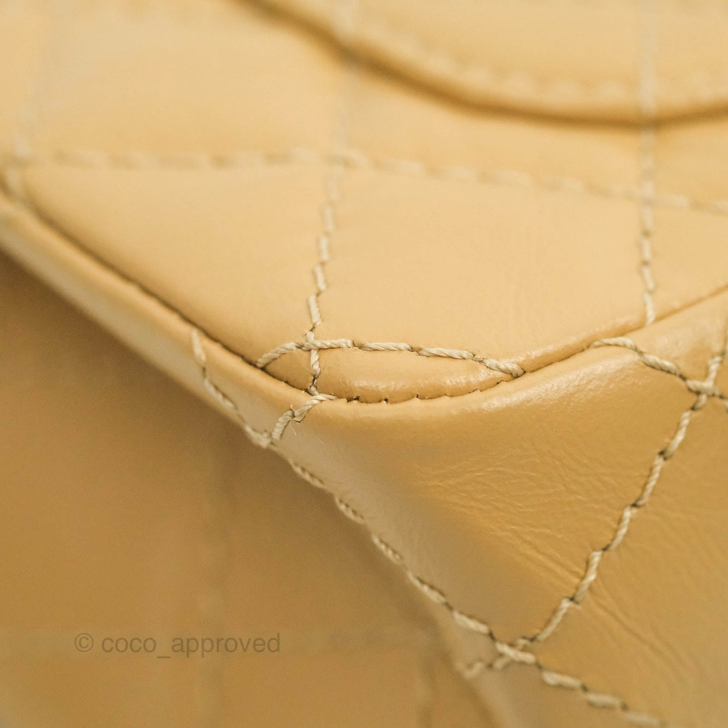 Chanel Mini Reissue 224 Dark Beige Aged Calfskin Gold Hardware