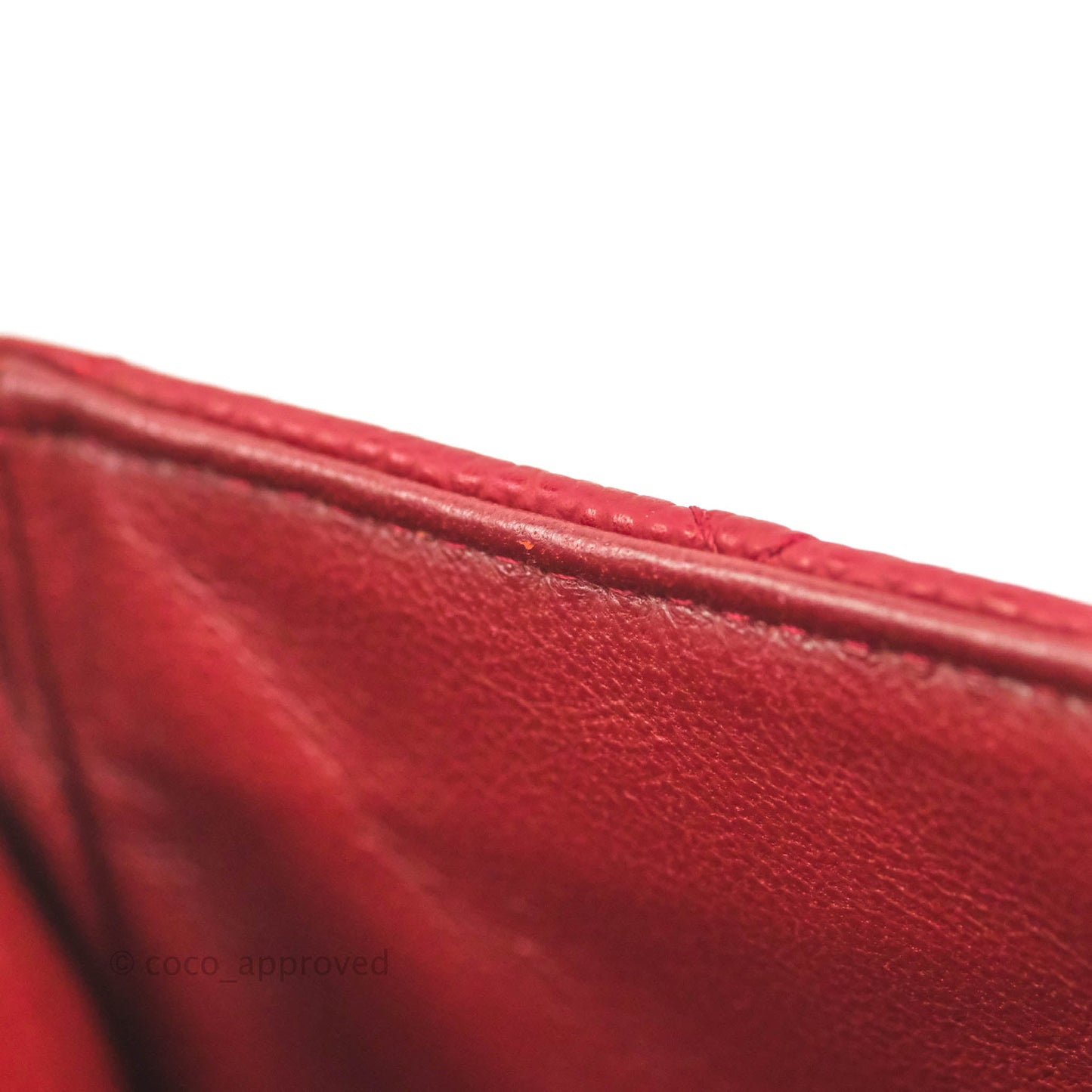 Chanel Jumbo Single Flap Burgundy Caviar Silver Hardware⁣⁣