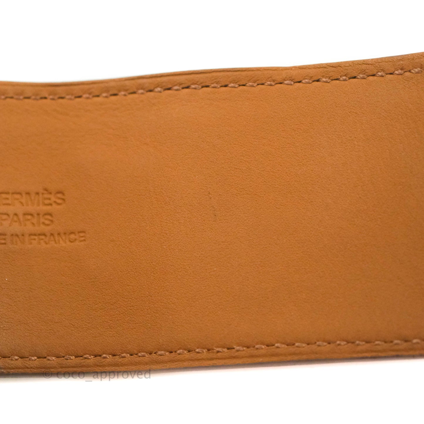 Hermes Collier De Chien 24 bracelet Orange