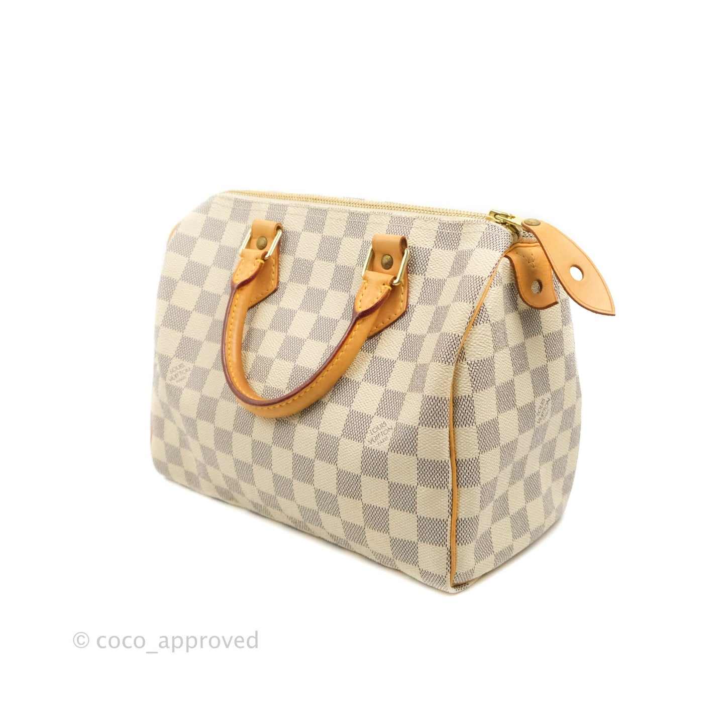 Louis Vuitton Canvas Speedy 25 Damier Azur