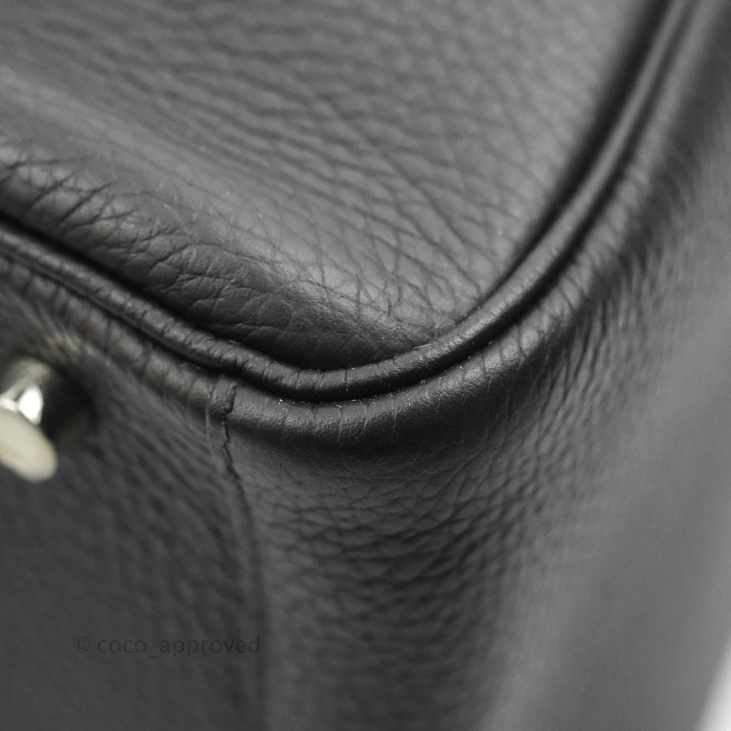 Hermès Lindy 30 Prunoir Clemence Palladium Hardware