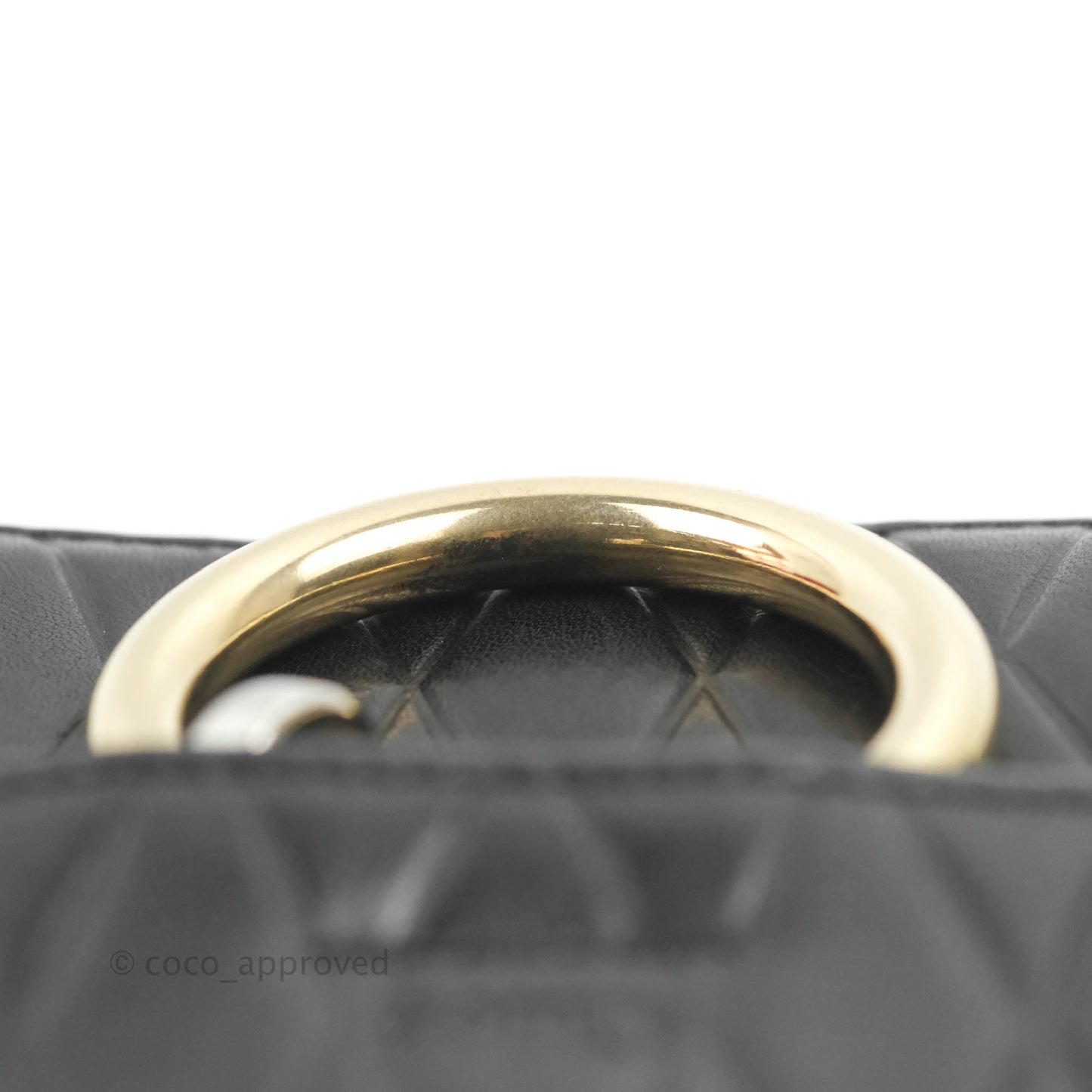 Chloe Small Faye Shoulder Bag Quilted Black Calfskin