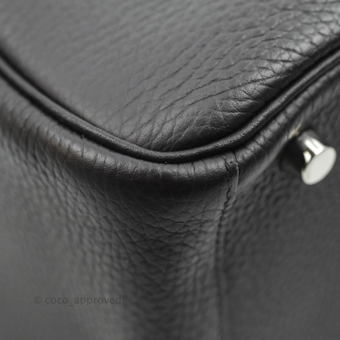 Hermès Lindy 30 Prunoir Clemence Palladium Hardware