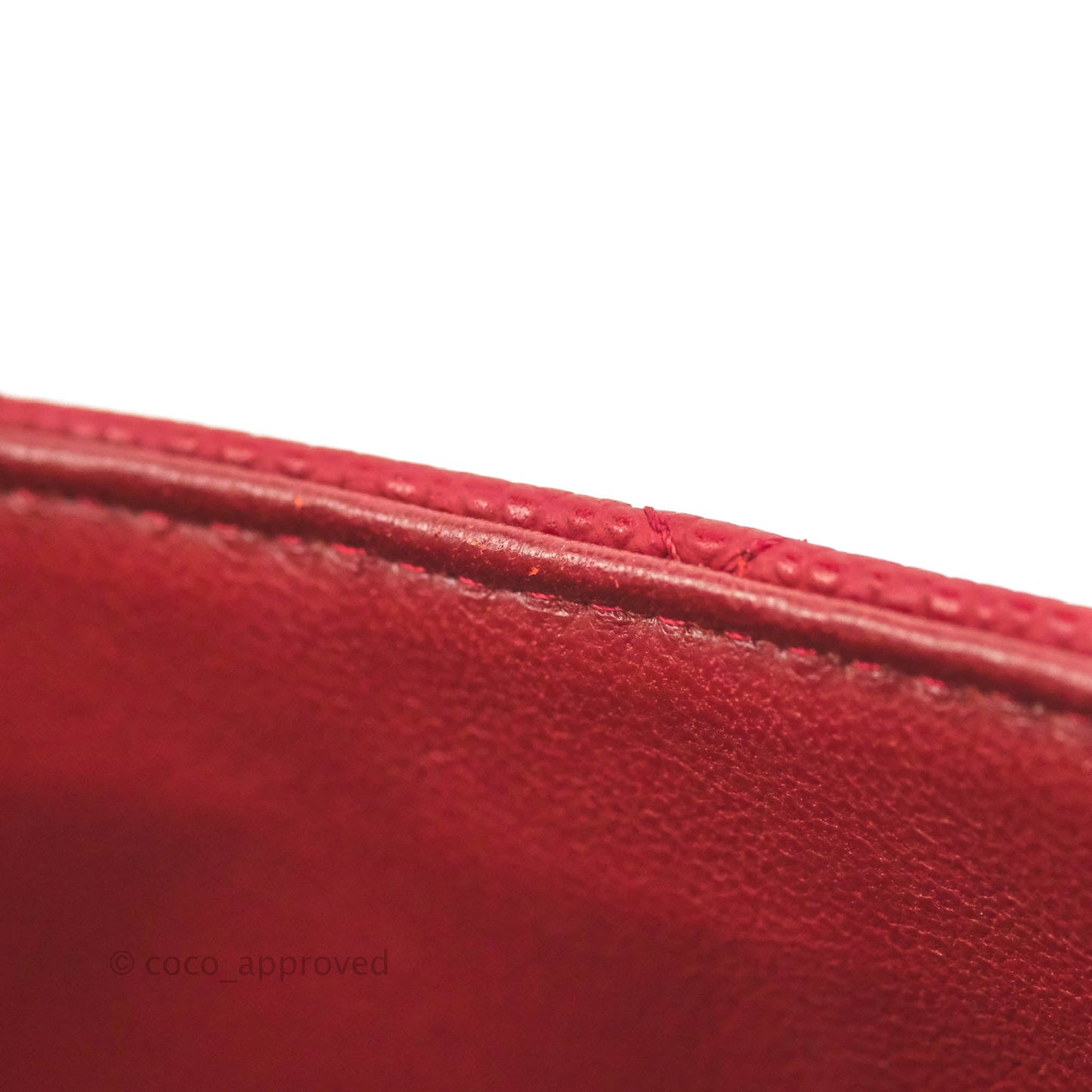 Chanel Jumbo Single Flap Burgundy Caviar Silver Hardware⁣⁣