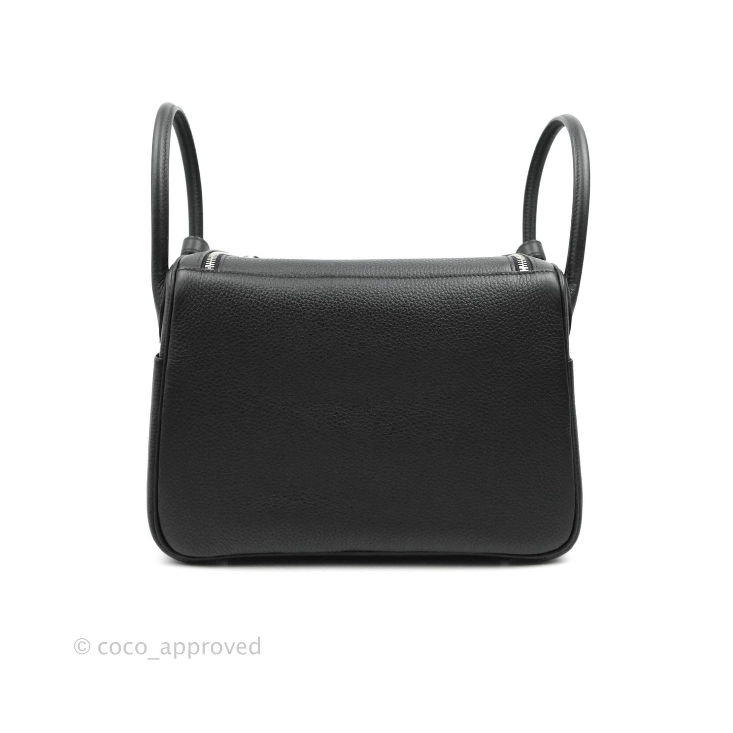 Hermès Lindy 30 Black TC Palladium Hardware