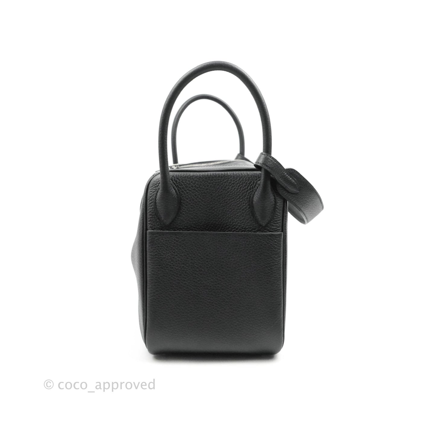 Hermès Lindy 30 Black TC Palladium Hardware