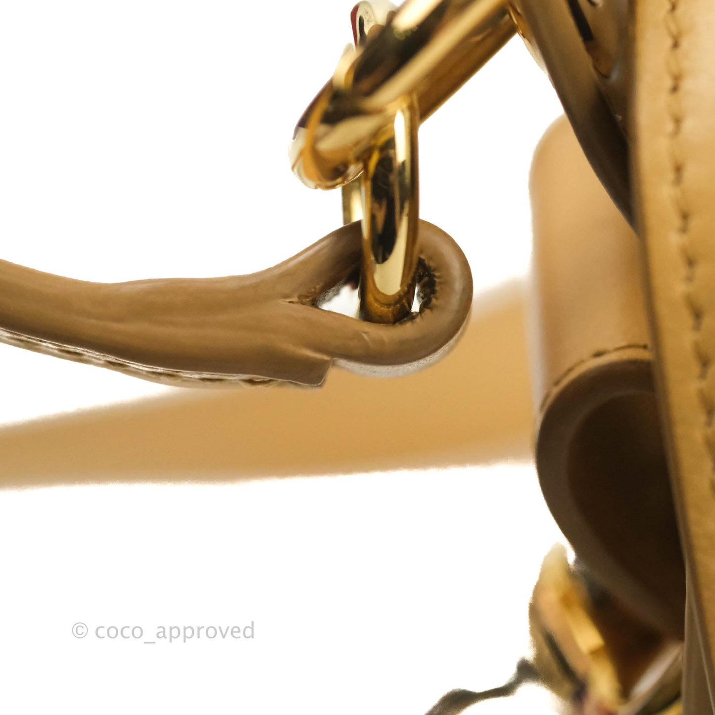 Chloé Small Tess Bag Beige Calfskin