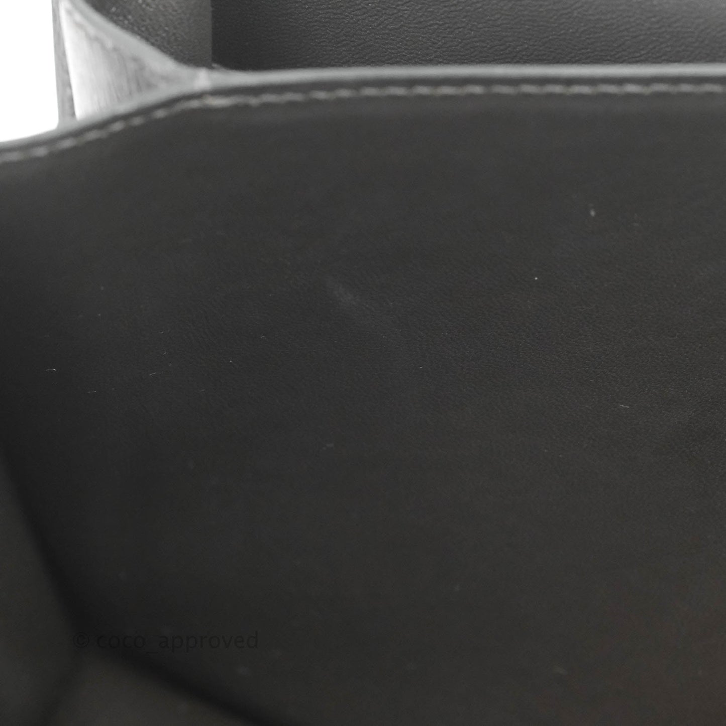 Celine Medium Classic Box Flap Grey Liege Calfskin