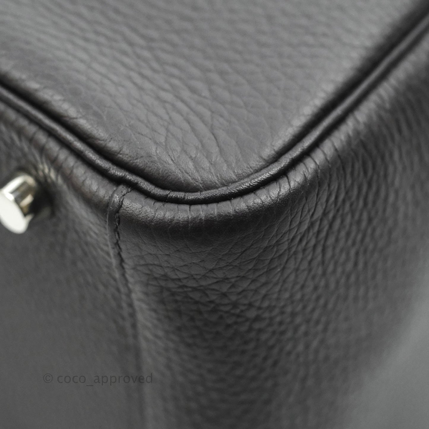 Hermès Lindy 30 Prunoir Clemence Palladium Hardware