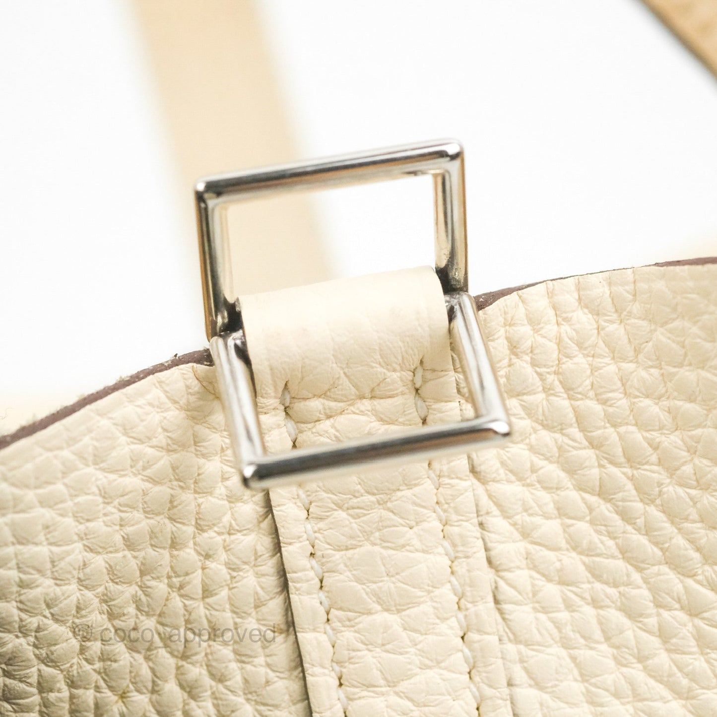 Hermès Picotin Lock 18 PM Nata Clemence Palladium Hardware