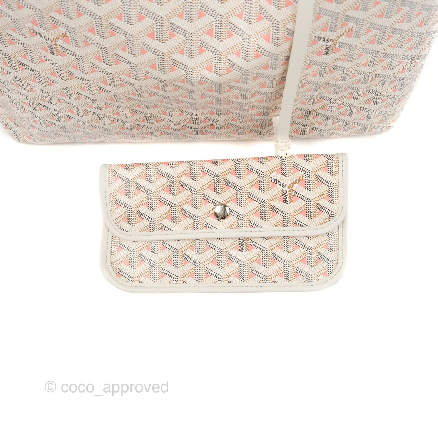 Goyard St Louis Claire Voie Black Ivory White PM⁣⁣⁣⁣⁣⁣⁣⁣⁣⁣⁣⁣⁣⁣⁣⁣⁣⁣⁣⁣
