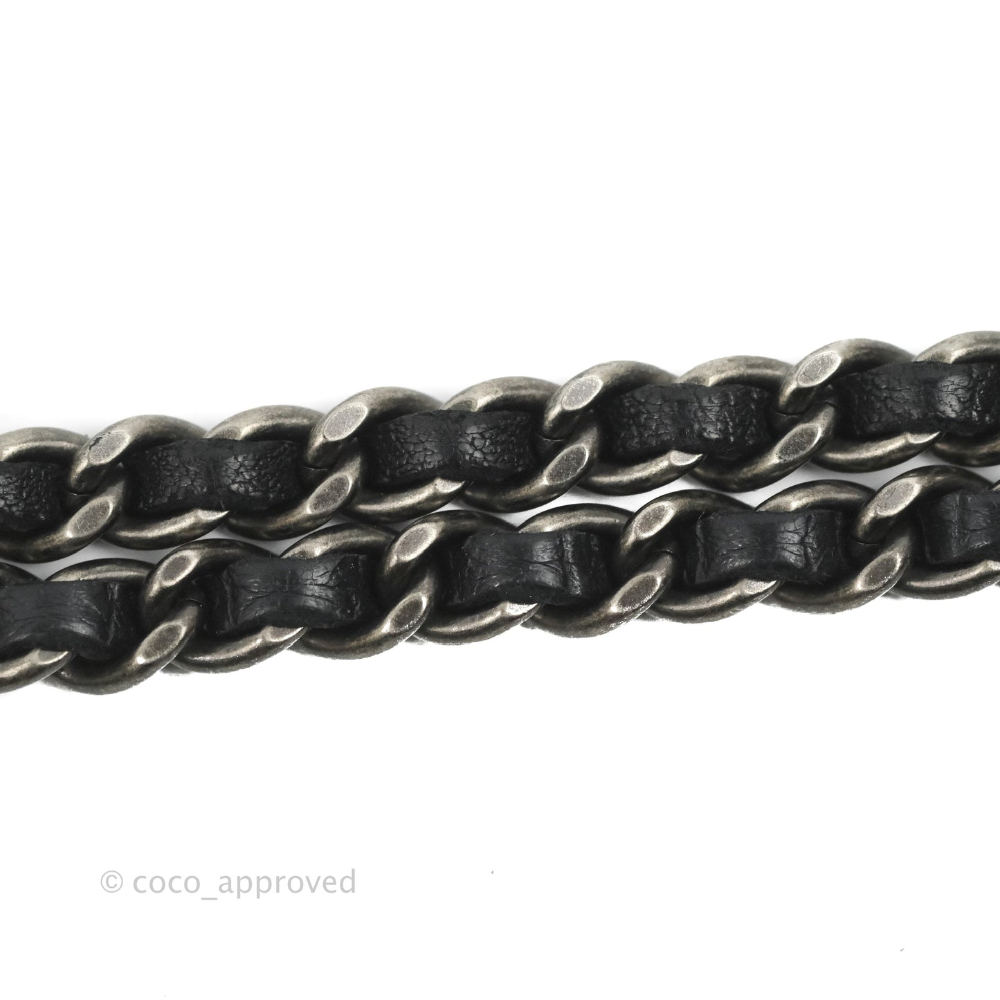 Chanel Boy Wallet on Chain WOC Black Lambskin Ruthenium Hardware