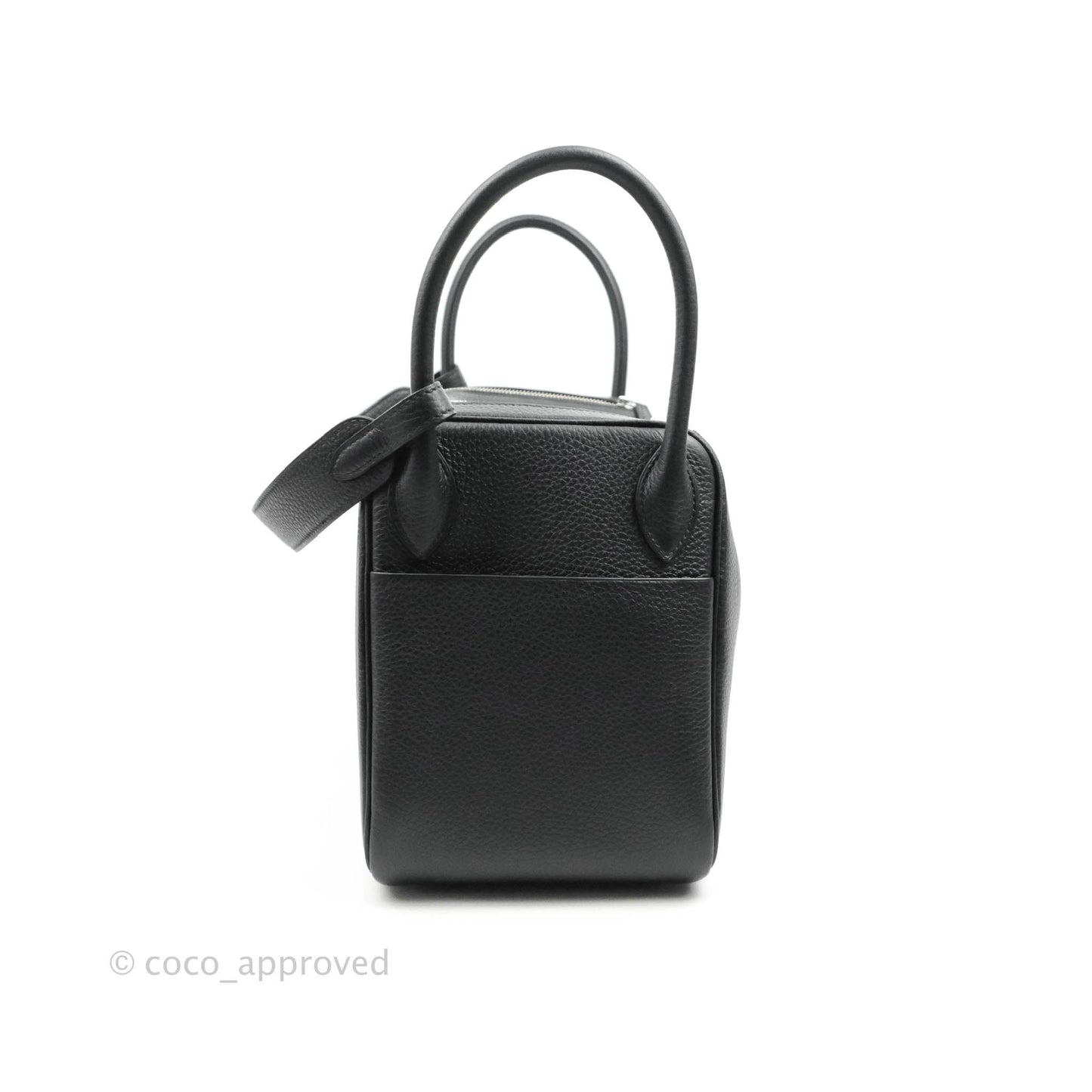 Hermès Lindy 30 Black TC Palladium Hardware