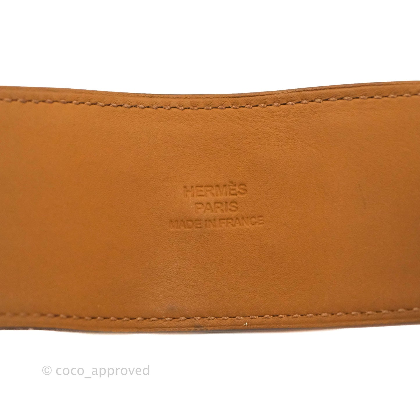 Hermes Collier De Chien 24 bracelet Orange