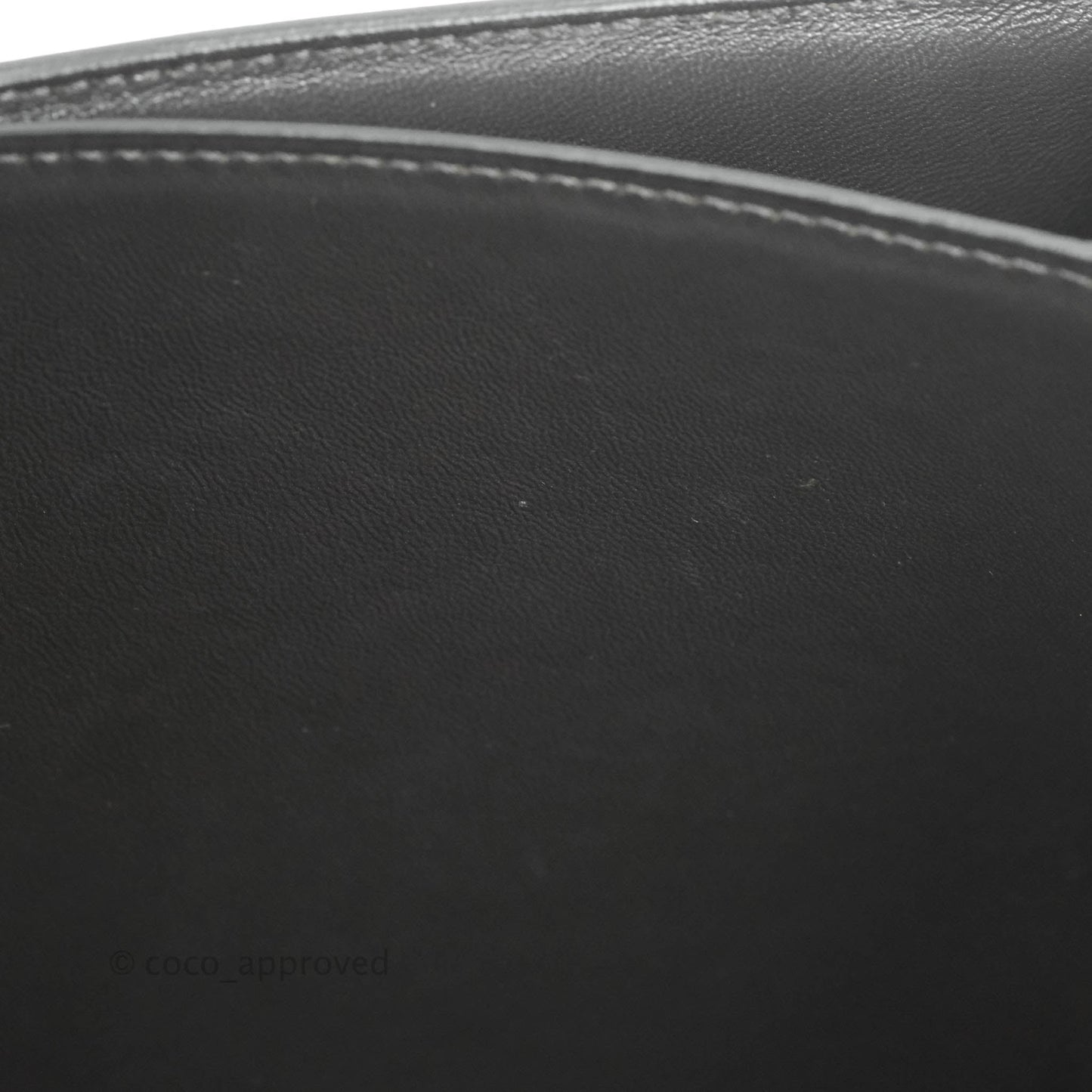 Celine Medium Classic Box Flap Grey Liege Calfskin