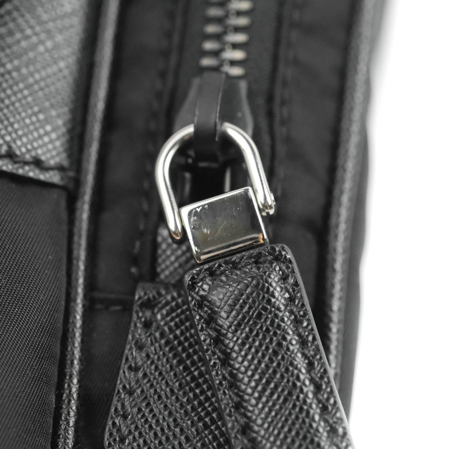 Prada 2-way Black Nylon Backpack