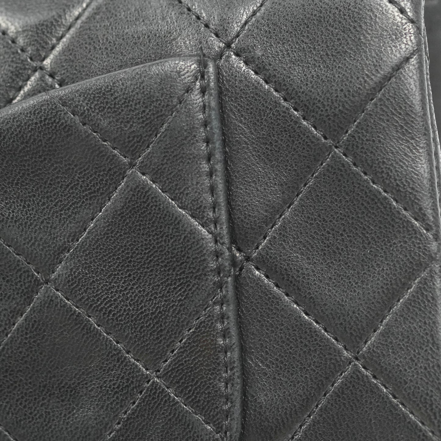 Chanel Classic Vintage Small Flap Black Lambskin 24K Gold Hardware