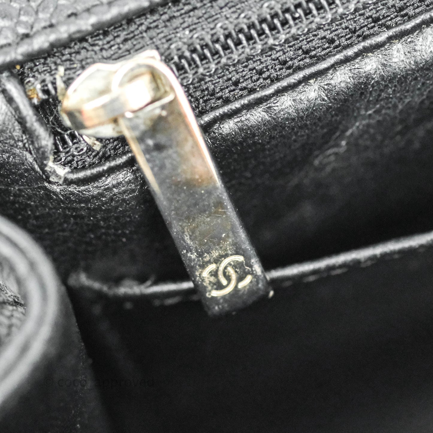 Chanel Jumbo Single Flap Black Caviar Silver Hardware