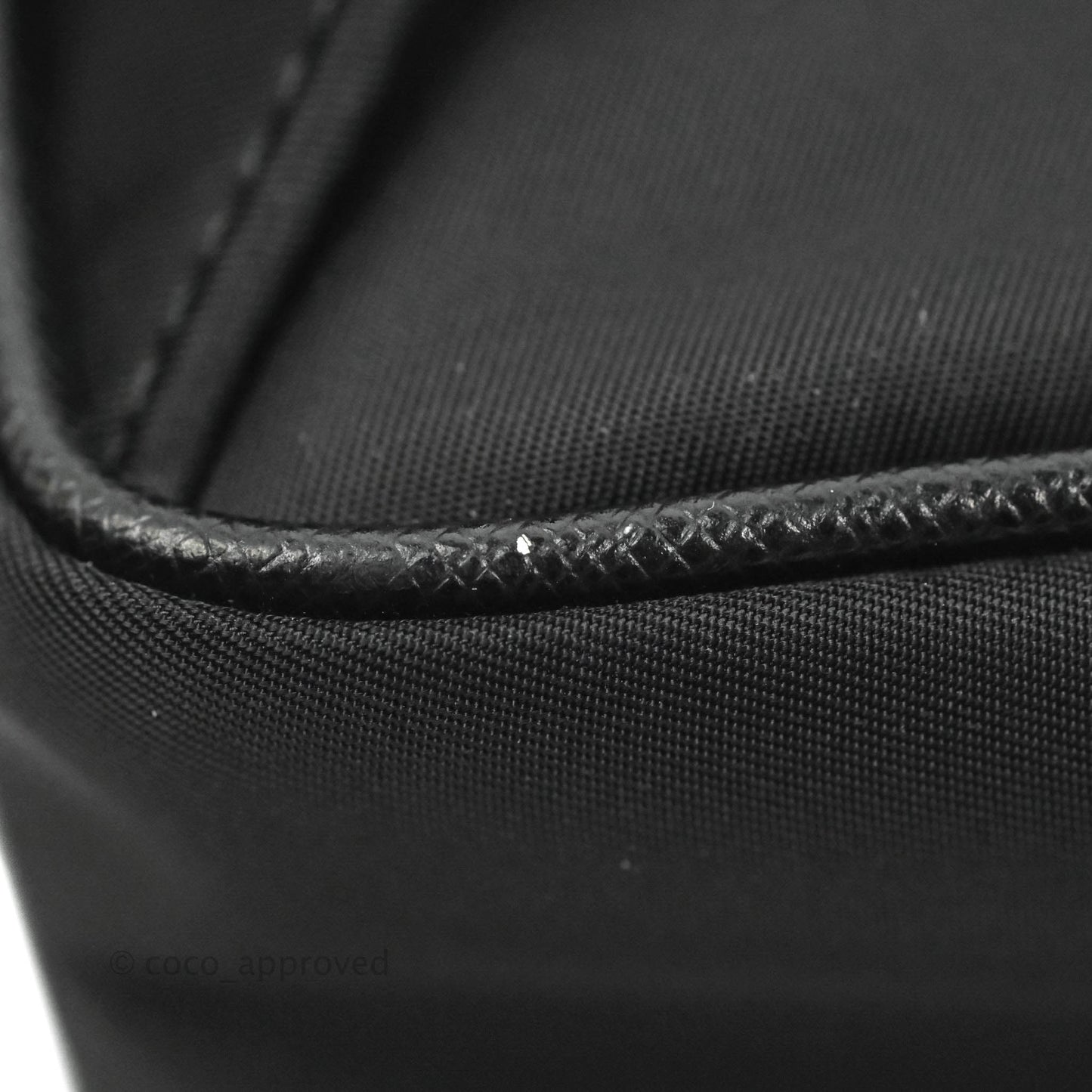 Prada 2-way Black Nylon Backpack