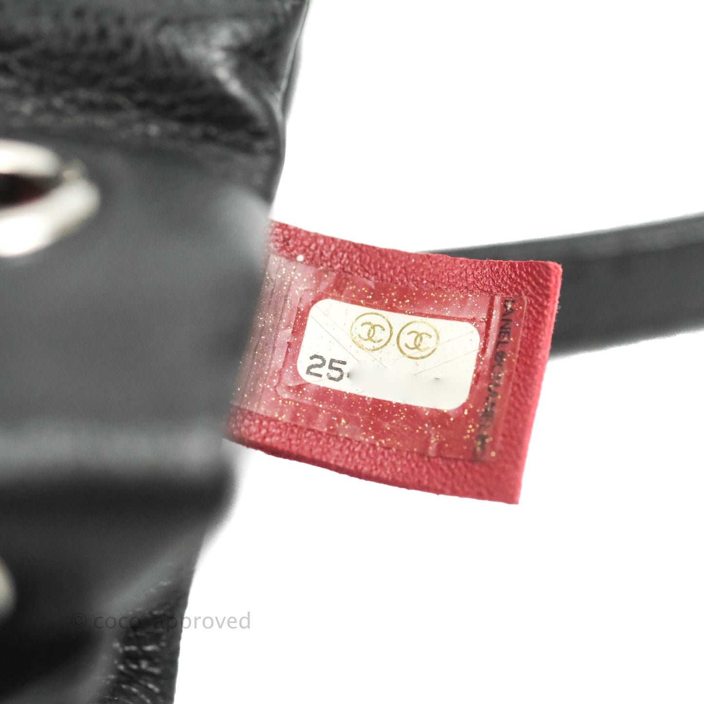 Chanel Small Gabrielle Drawstring Bag Black Calfskin