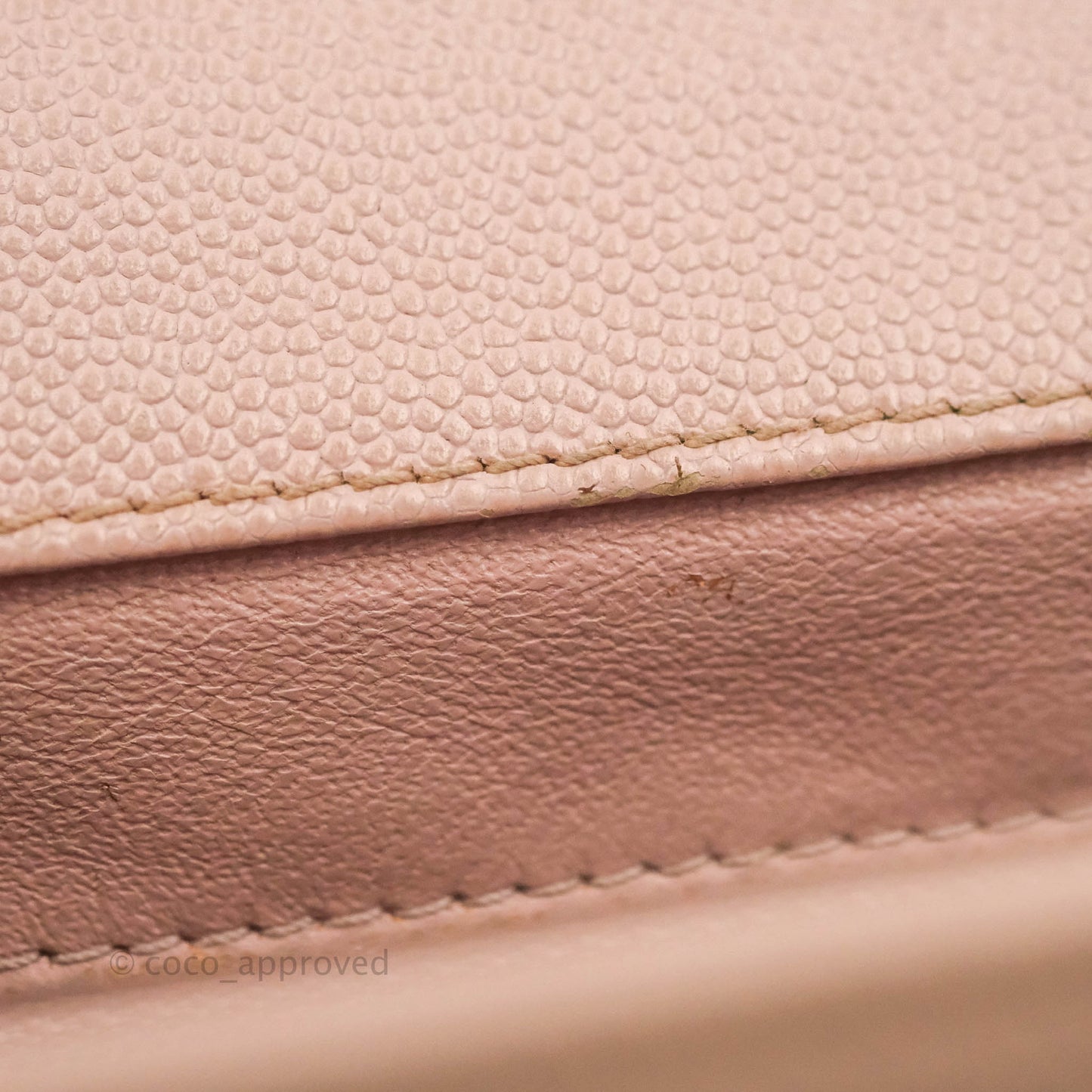 Chanel Quilted Medium Business Affinity Flap Pink Caviar Gold Hardware