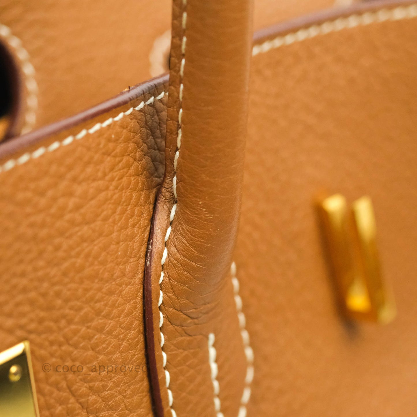 Hermès Birkin 35 Gold Togo Gold Hardware