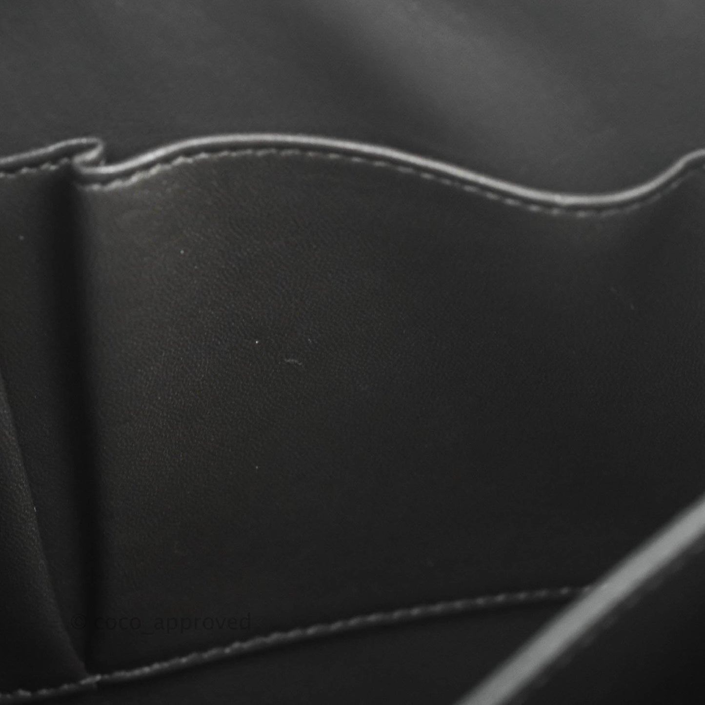 Celine Medium Classic Box Flap Grey Liege Calfskin