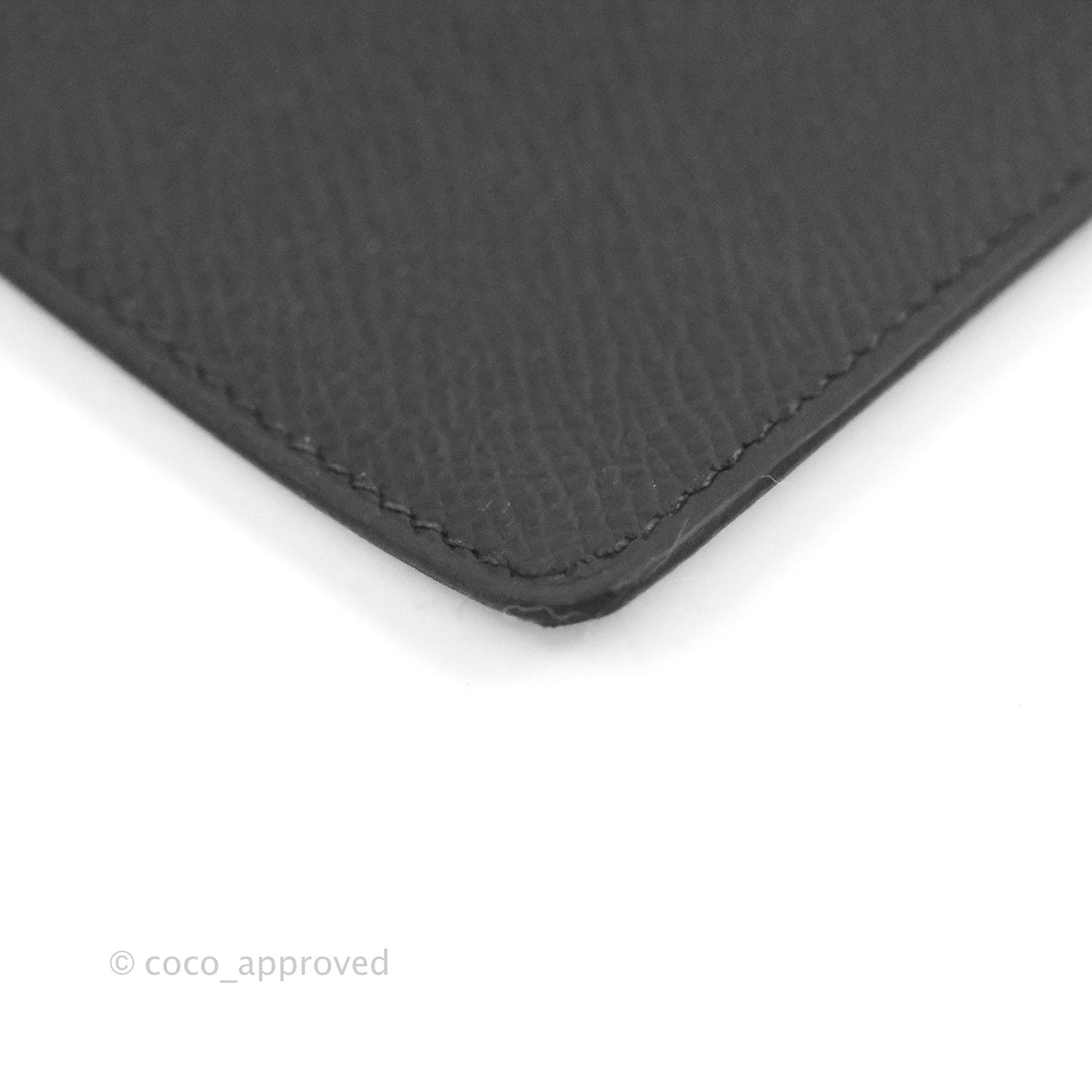 Hermès Constance Slim Wallet Black Epsom Rose Gold Hardware