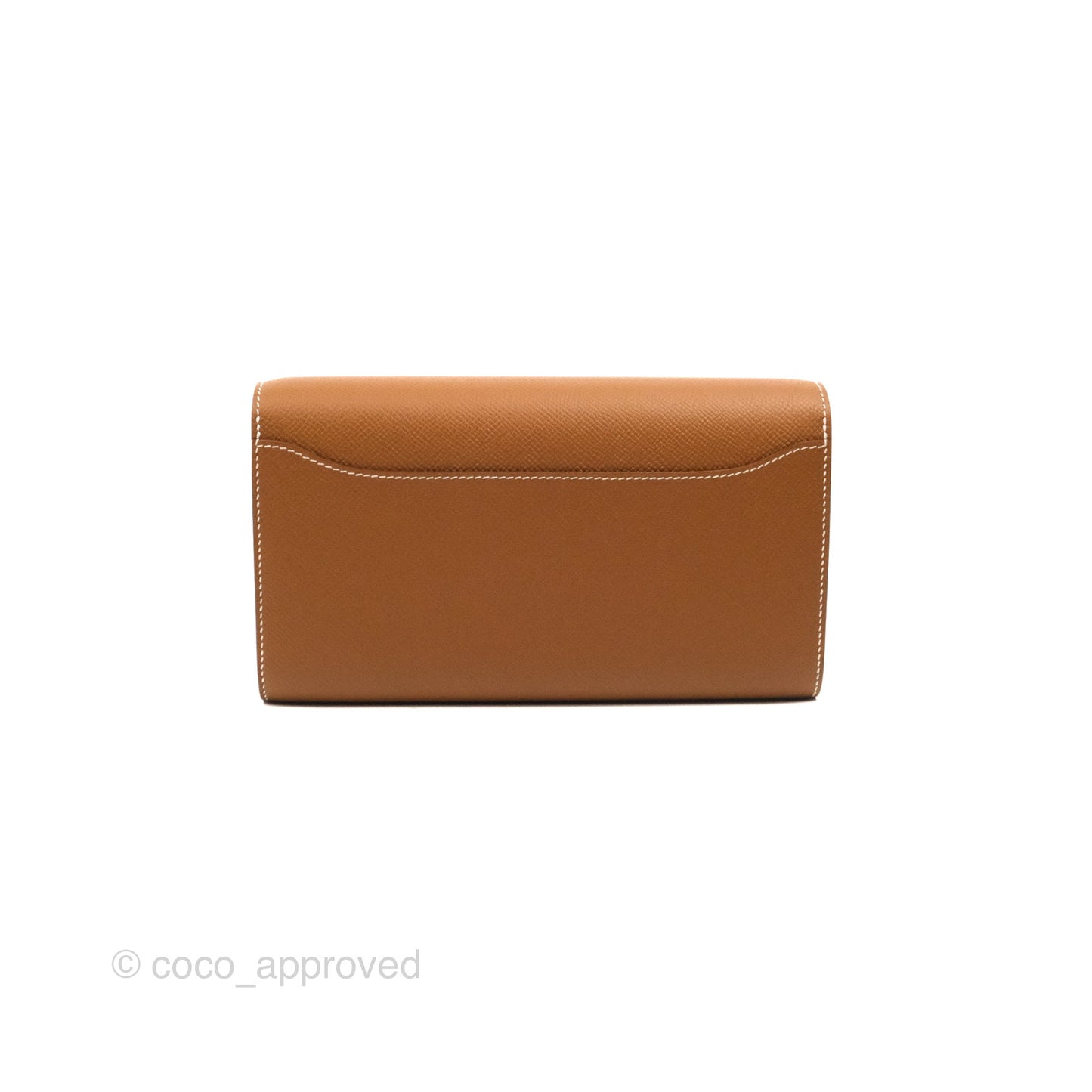 Hermès Constance Long To Go Wallet Gold Epsom Palladium Hardware