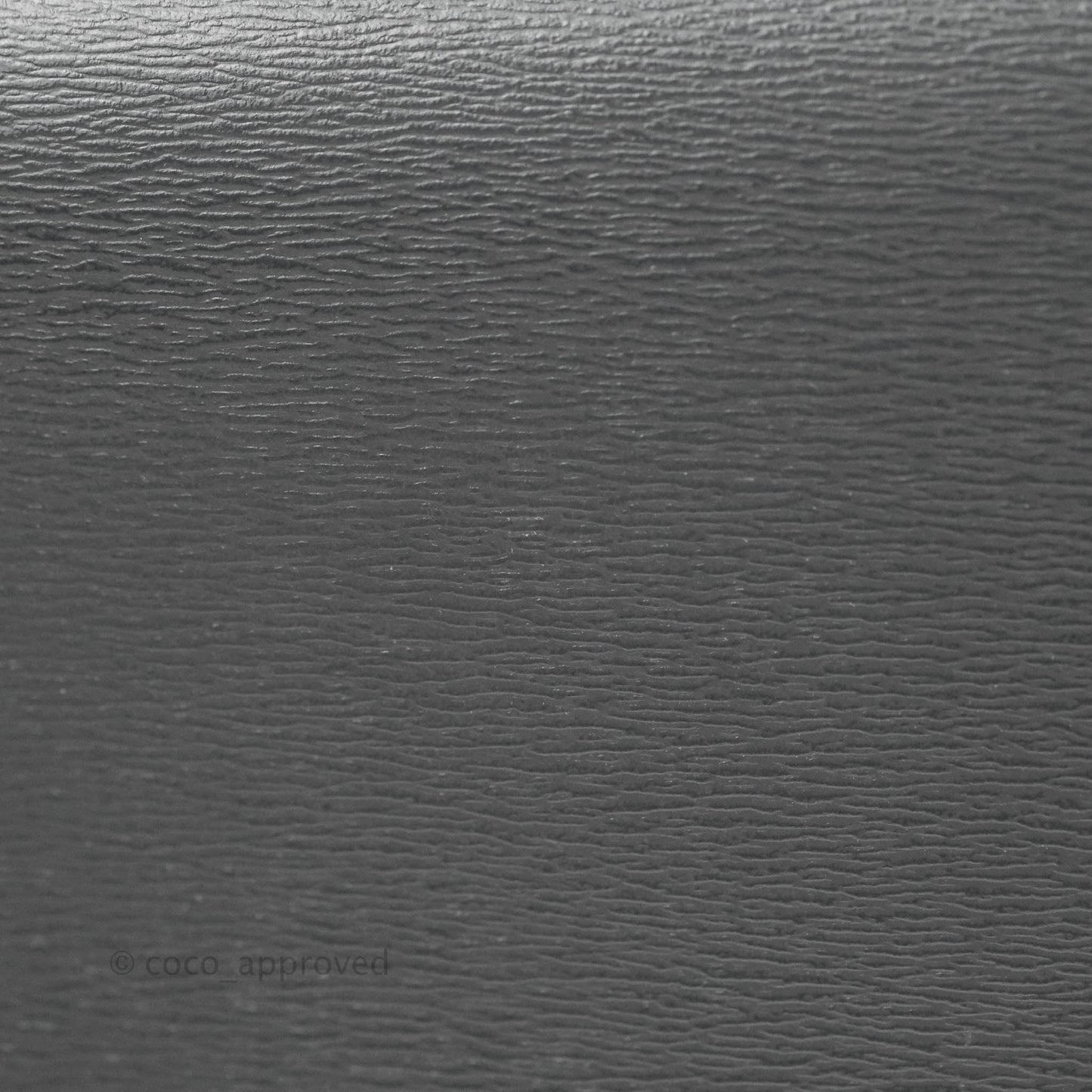 Celine Medium Classic Box Flap Dark Grey Liege Calfskin