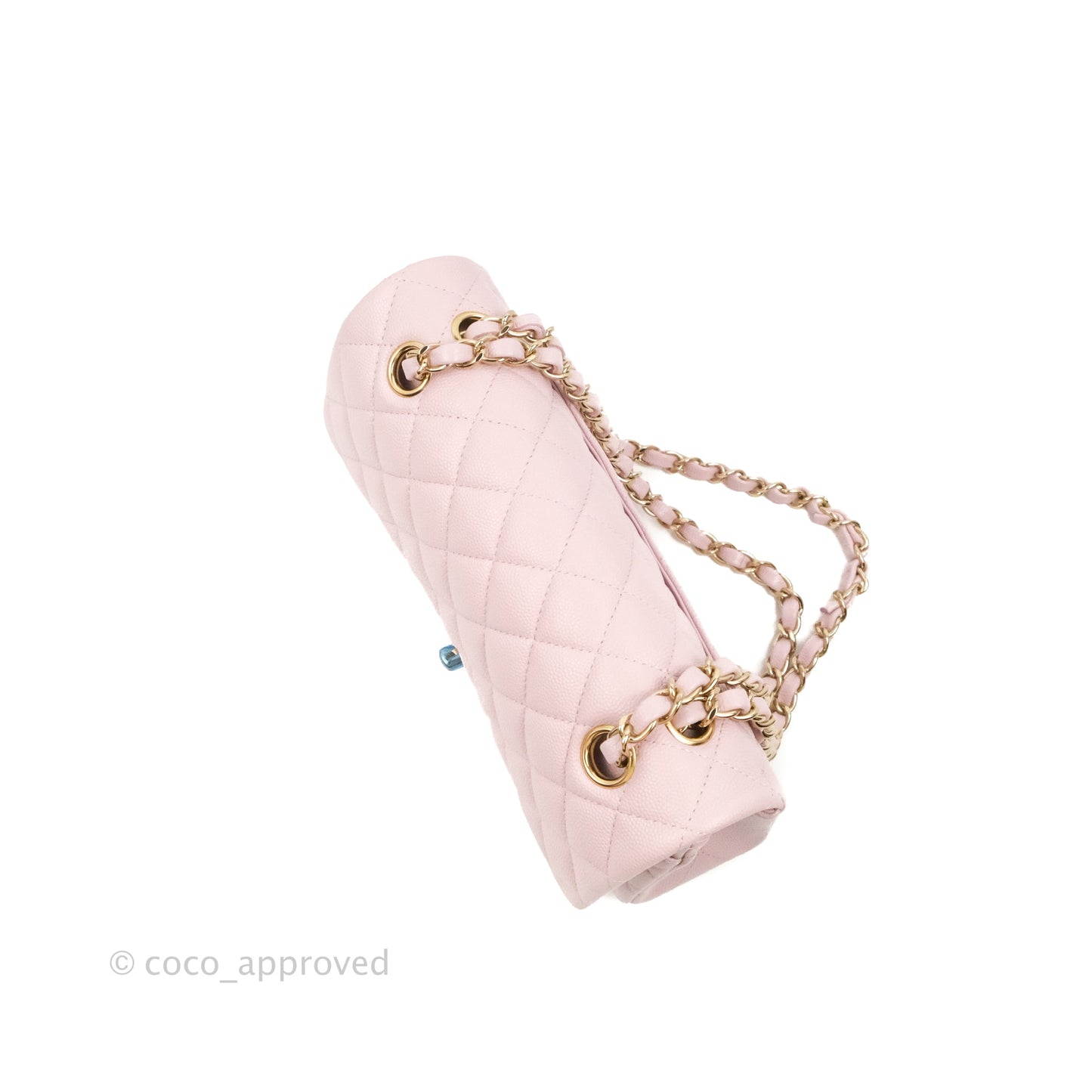Chanel Classic Small S/M Flap Pink Caviar Gold Hardware