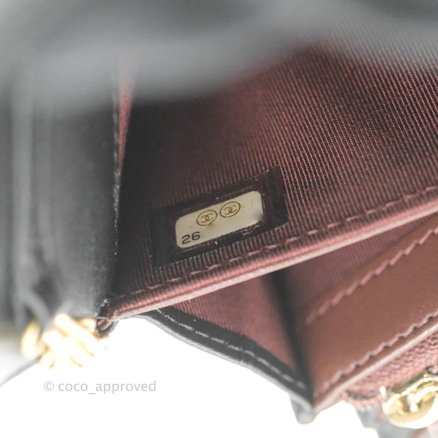Chanel Reissue 2.55 Clutch With Chain Black Crumpled Calfskin Aged Gold Hardware