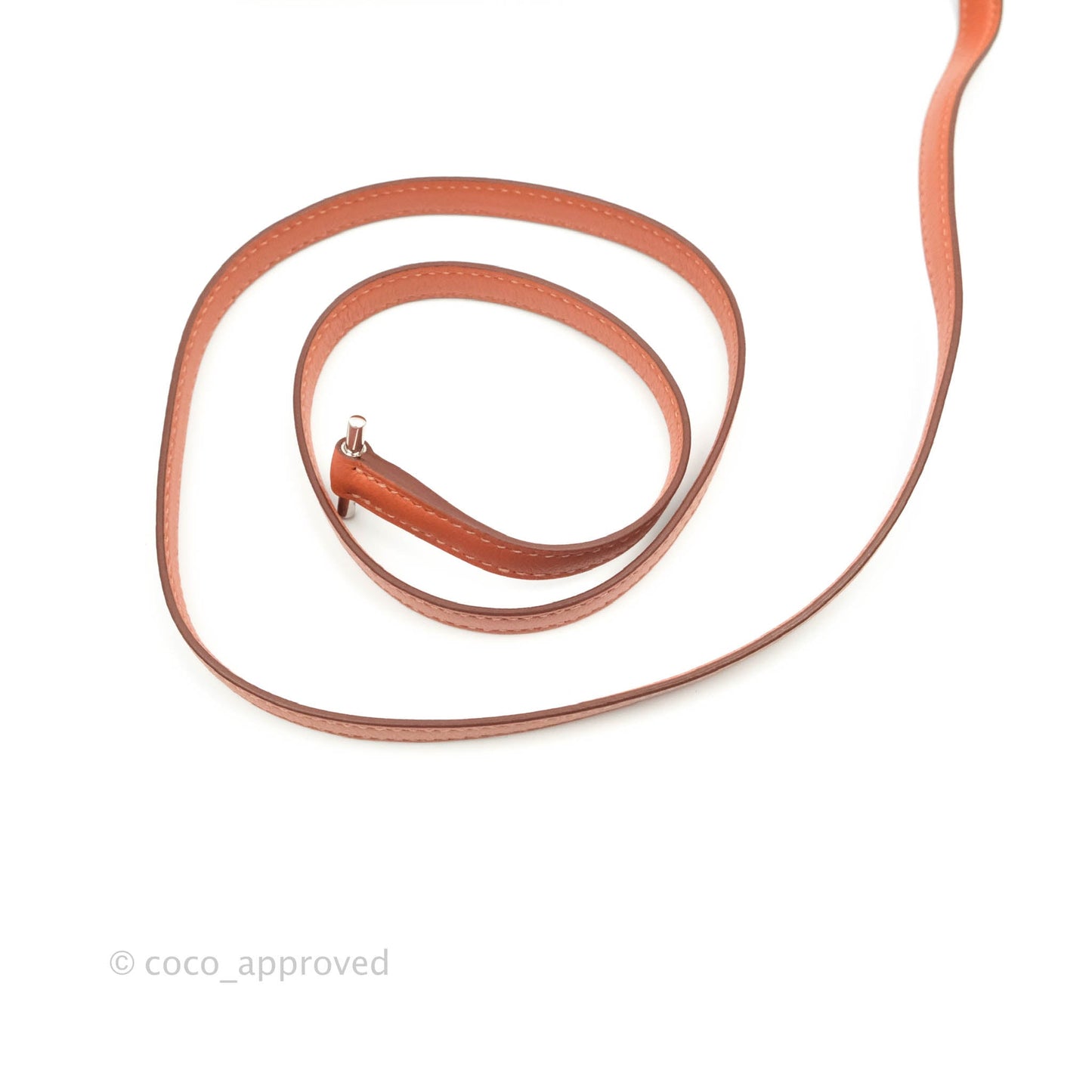 Hermès Roulis Mini 18 Blush Rose Jaipur Evercolor Palladium Hardware