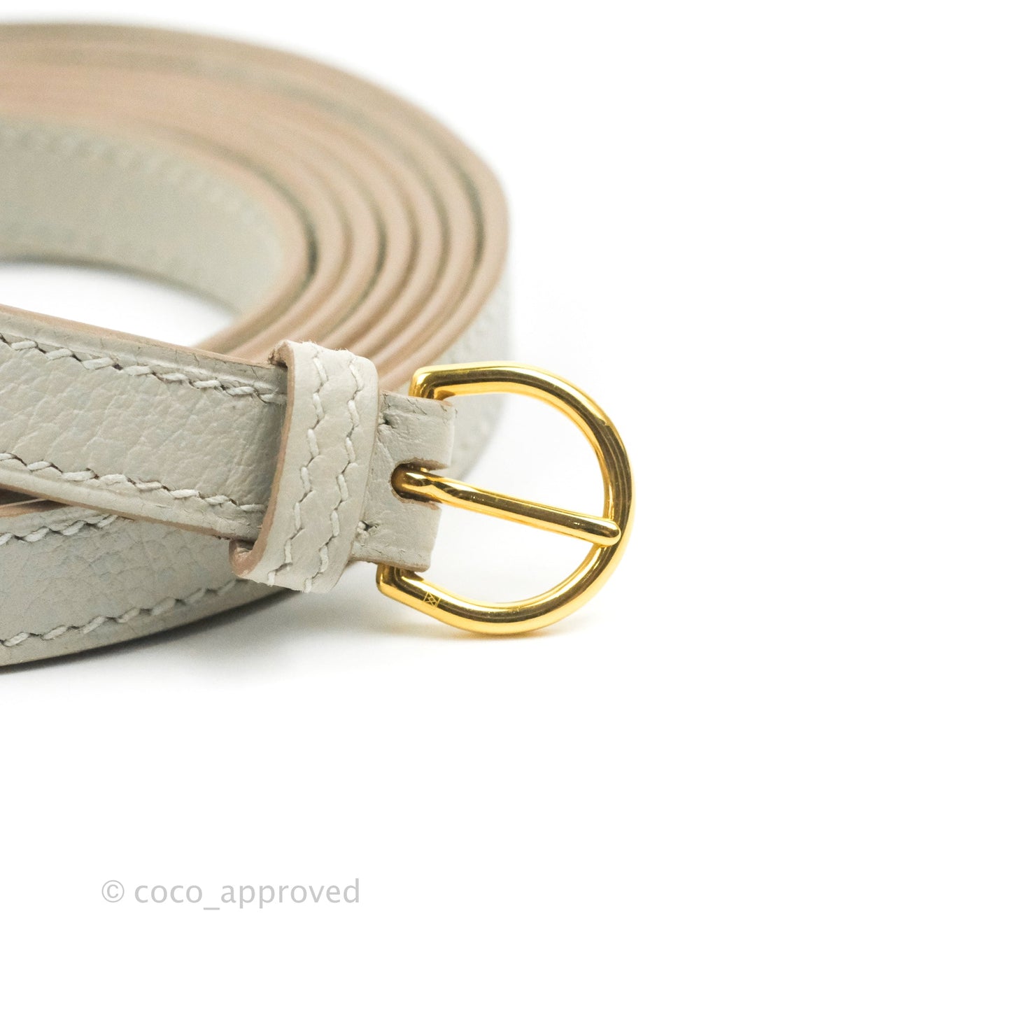 Hermès Kelly Danse II Bag Gris Perle 80 Evercolor Gold Hardware