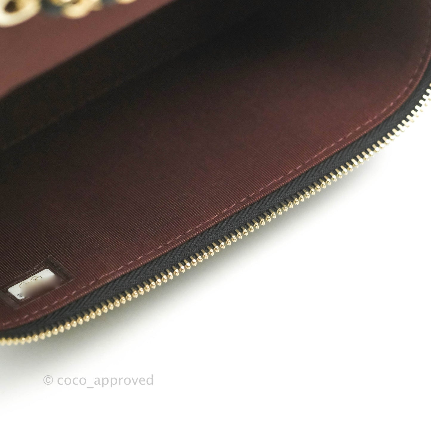Chanel Vanity with Classic Chain Black Lambskin Gold Hardware