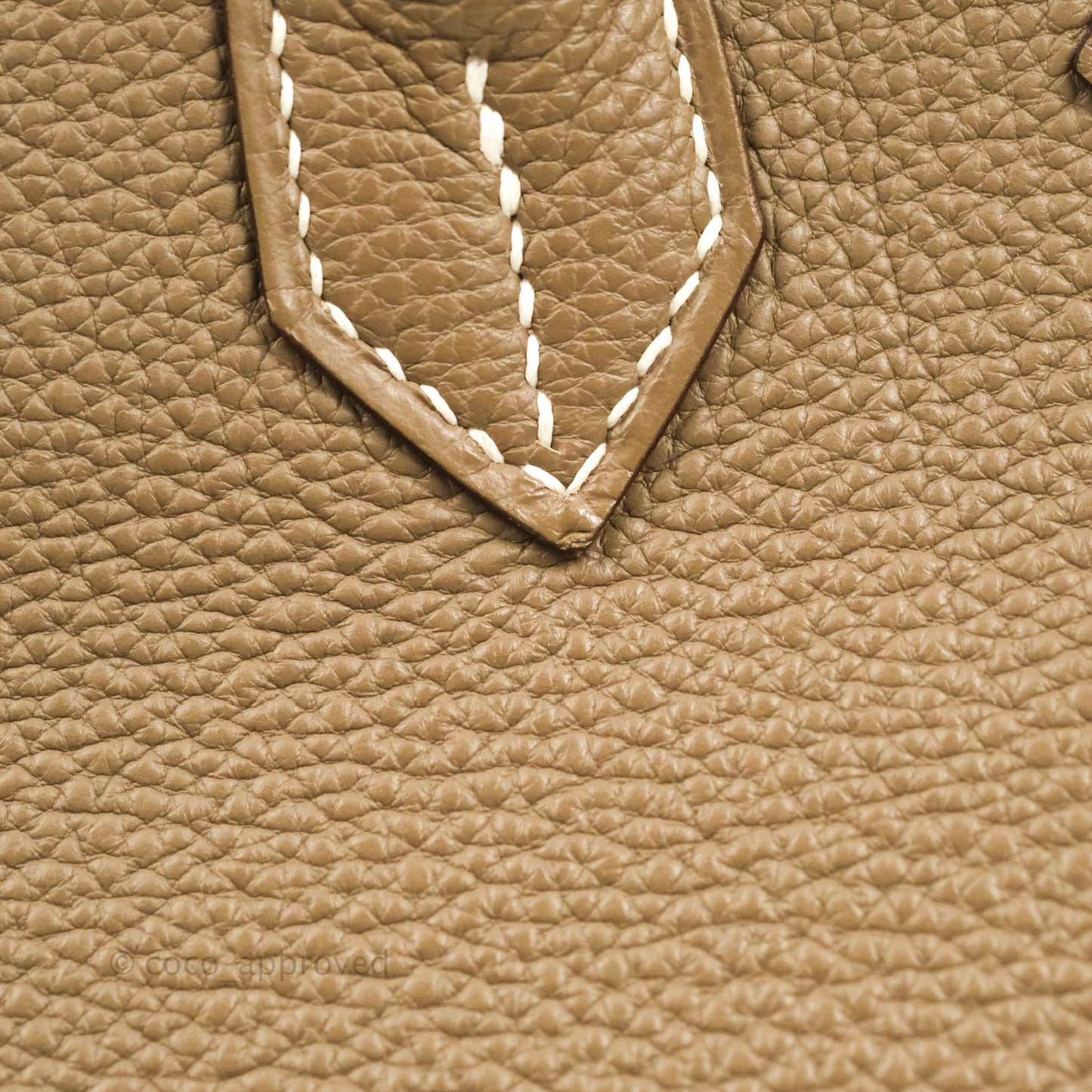 Hermès Birkin 30 Etoupe Togo Palladium Hardware