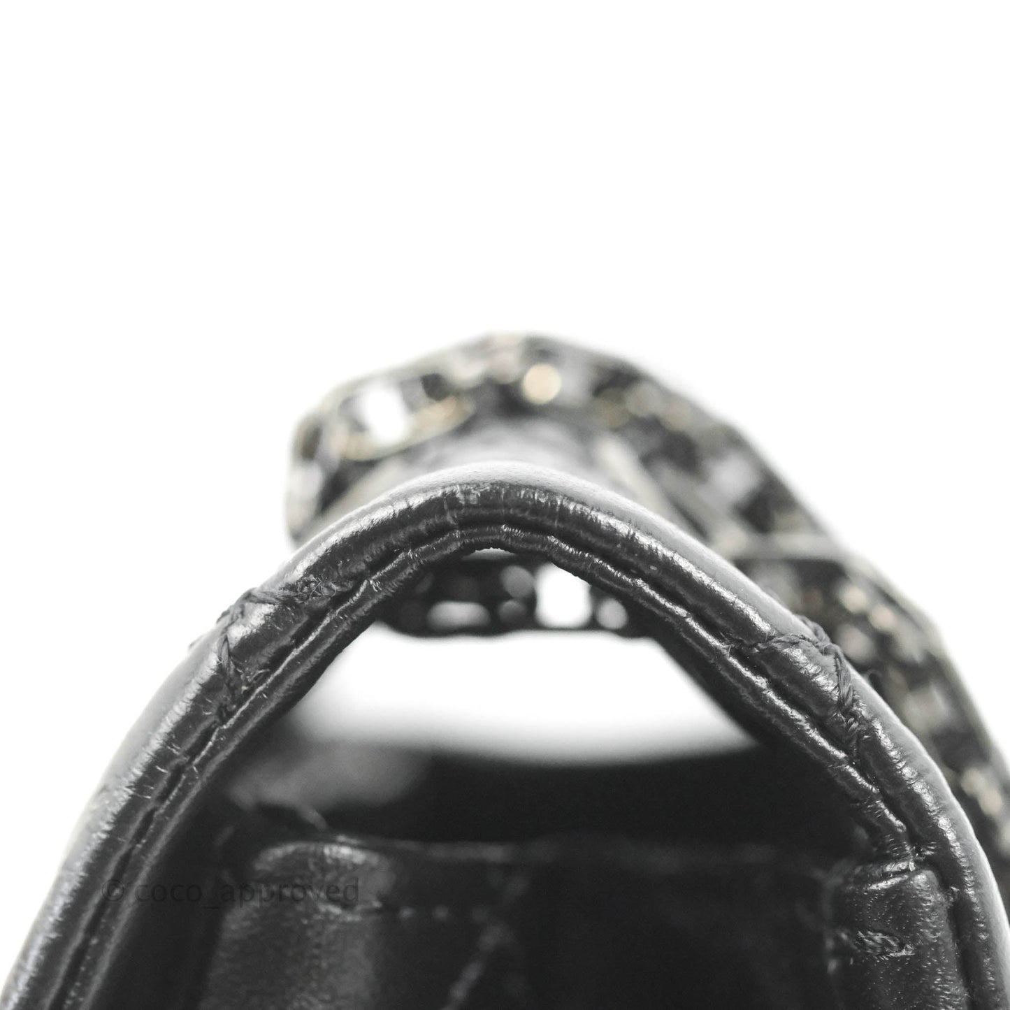Chanel Mini Reissue 224 So Black Aged Calfskin Black Hardware