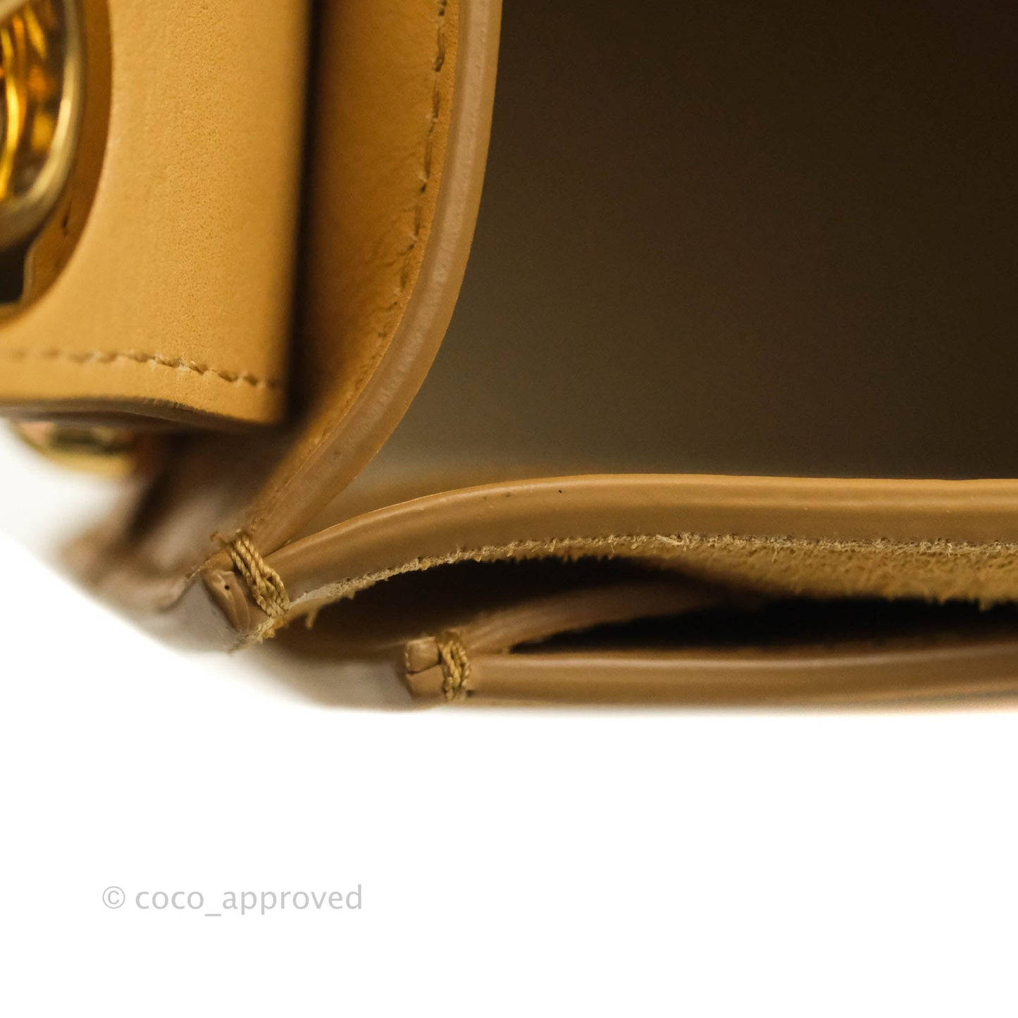 Chloé Small Tess Bag Beige Calfskin